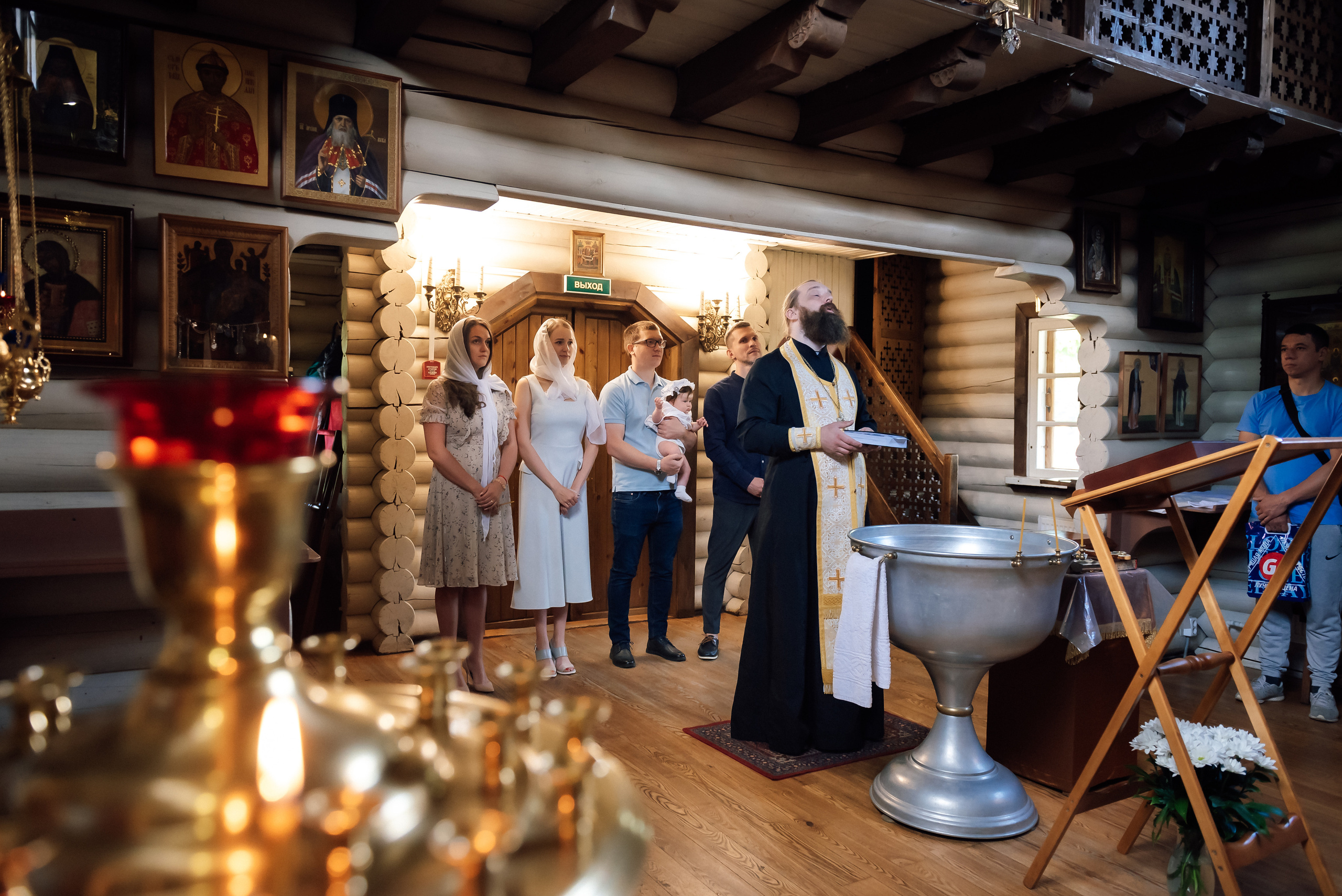 Крещение Ева. Свадебный фотограф в Санкт-Петербурге