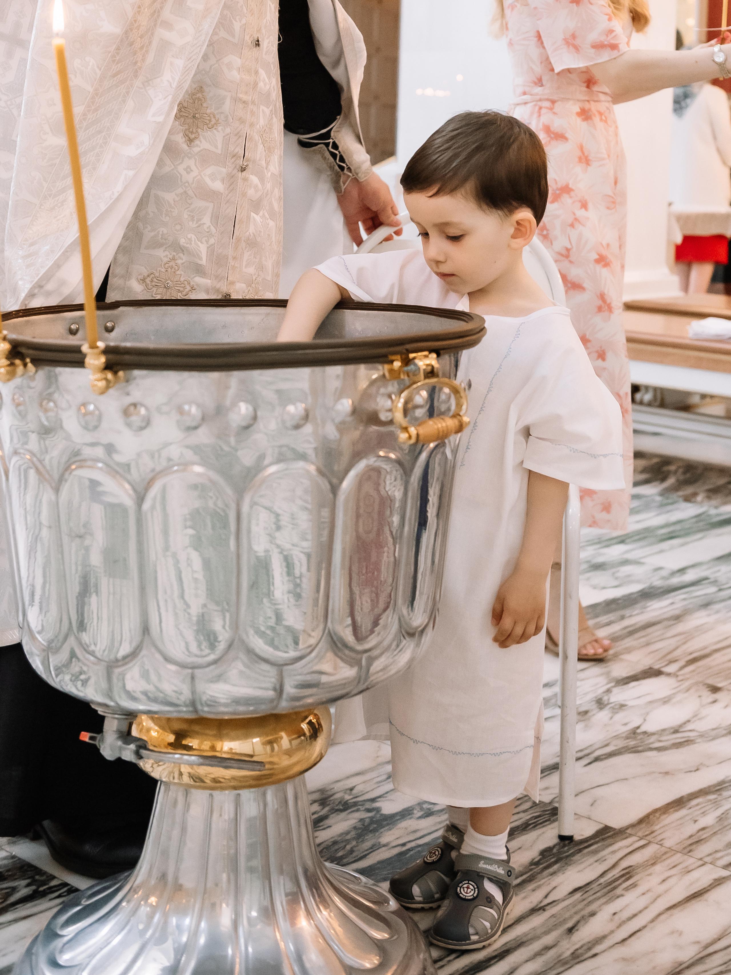 Крещение Артемия. Свадебный фотограф в Санкт-Петербурге