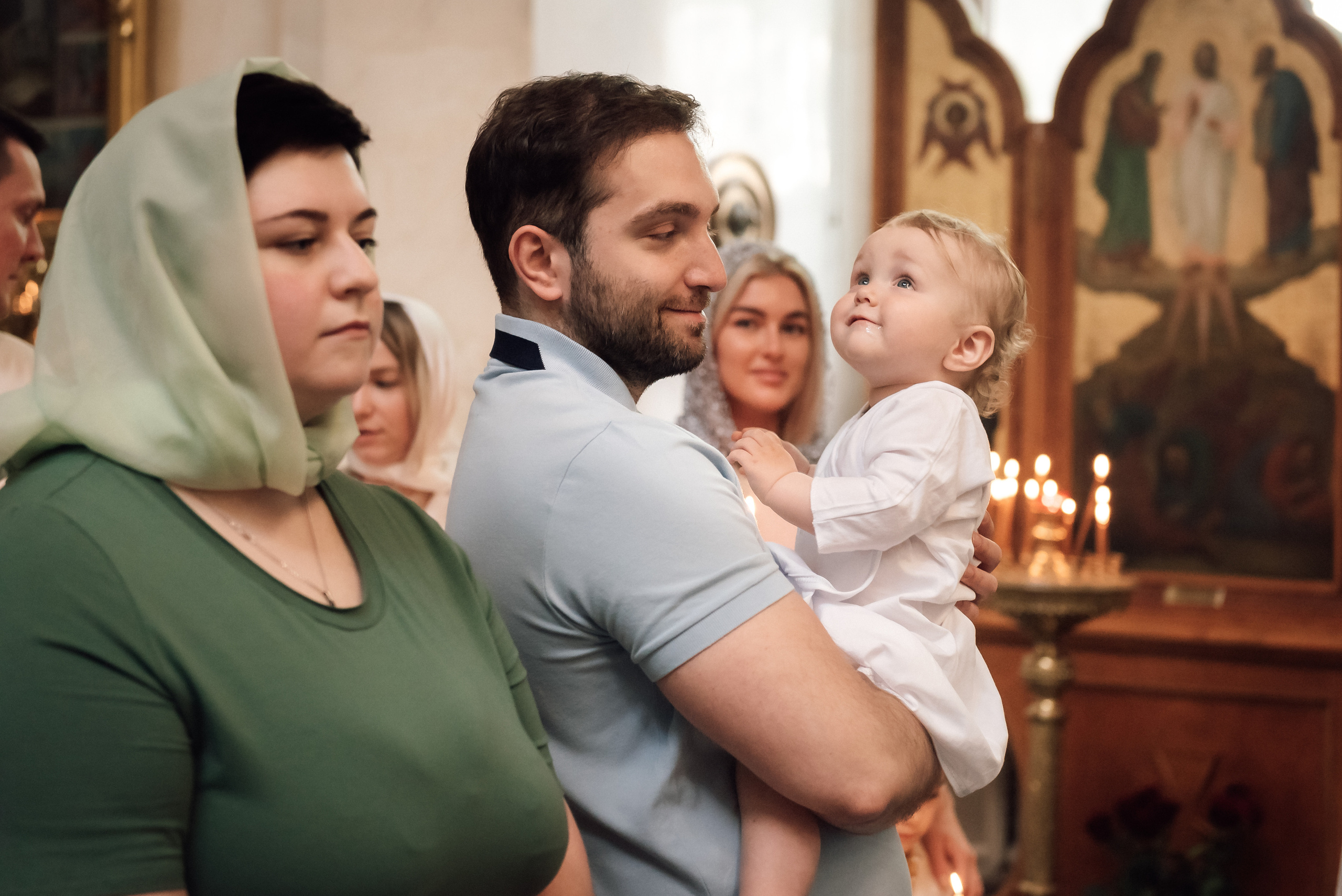 Крещение Льва. Свадебный фотограф в Санкт-Петербурге
