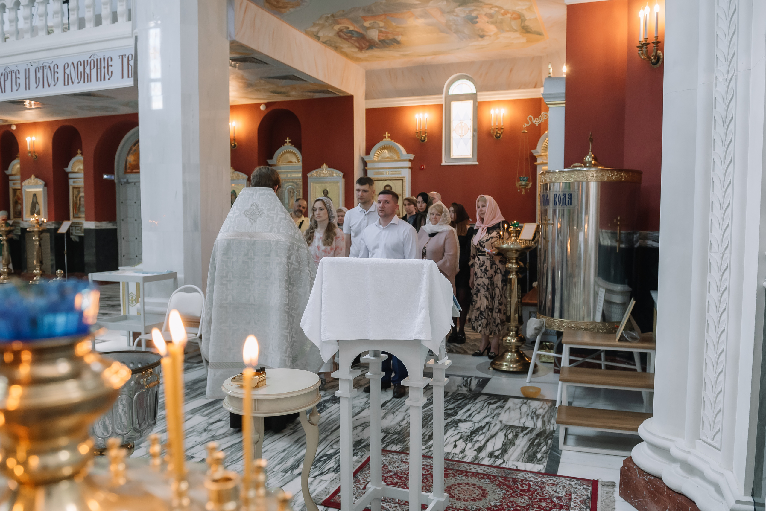Крещение Артемия. Свадебный фотограф в Санкт-Петербурге