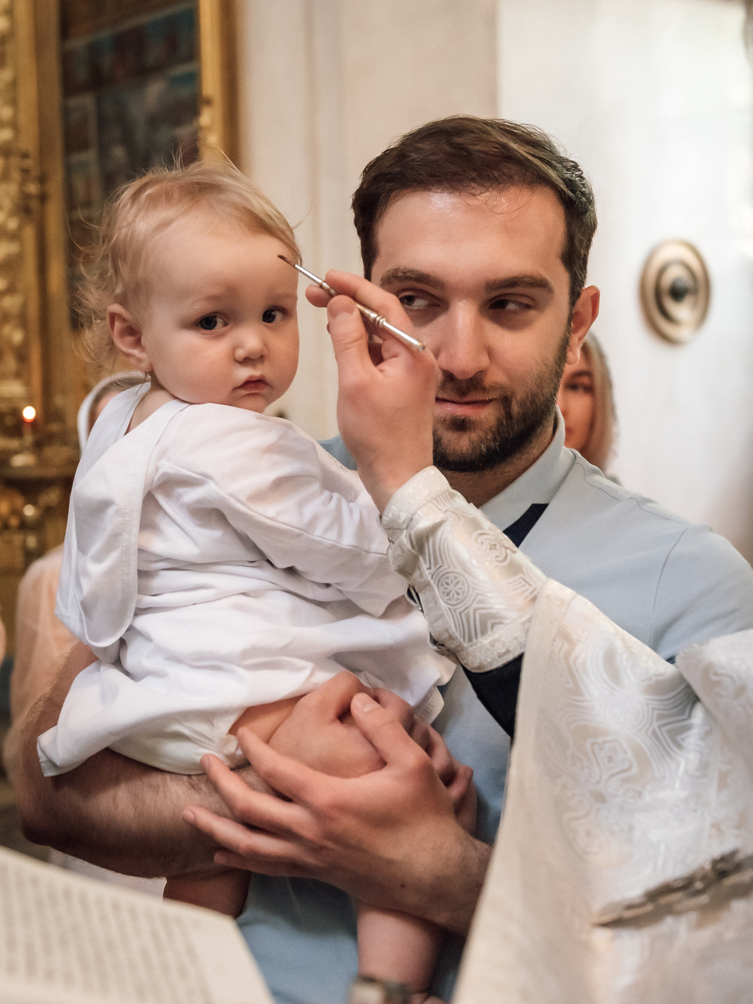 Крещение Льва. Свадебный фотограф в Санкт-Петербурге