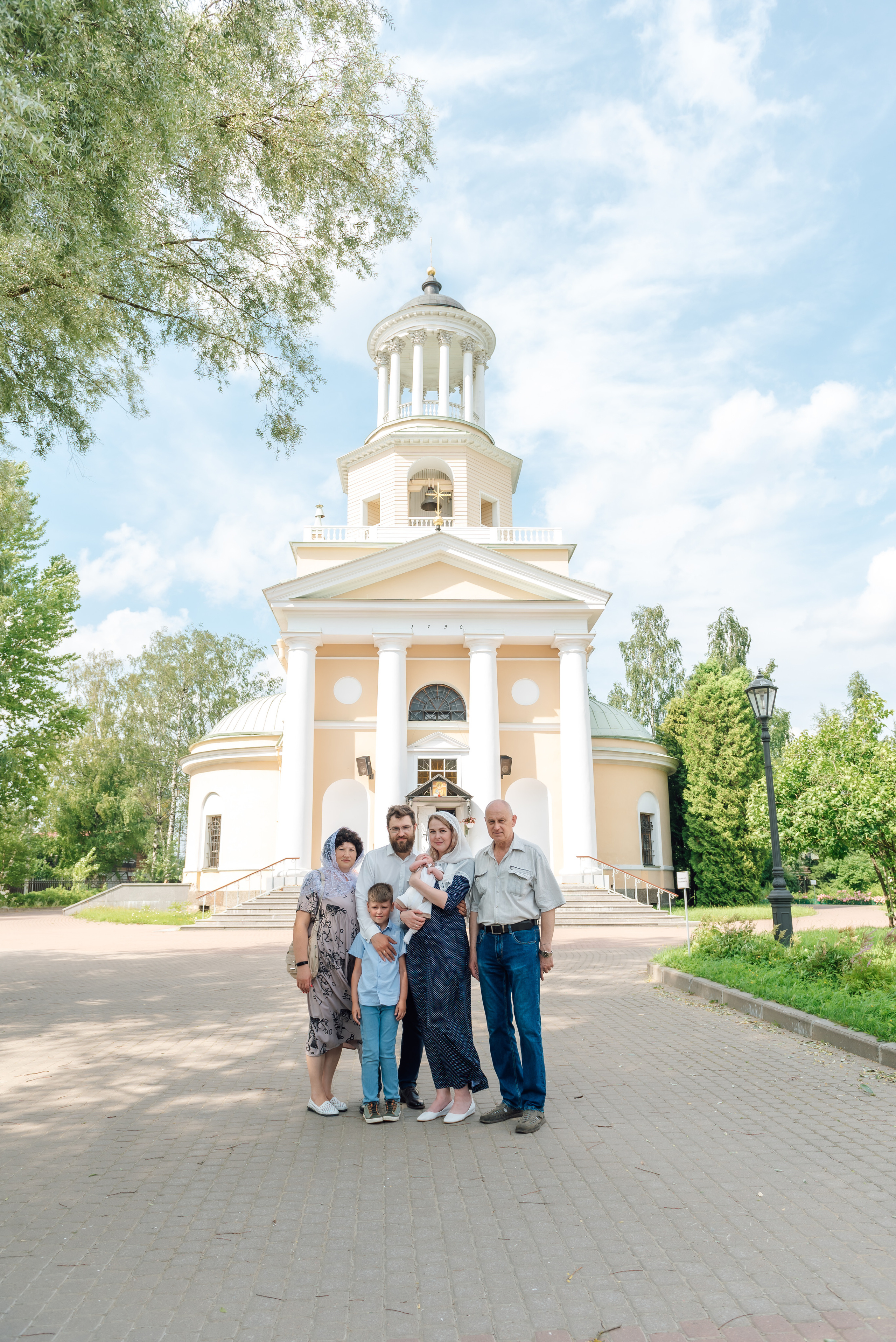 Крещение Дмитрия. Свадебный фотограф в Санкт-Петербурге