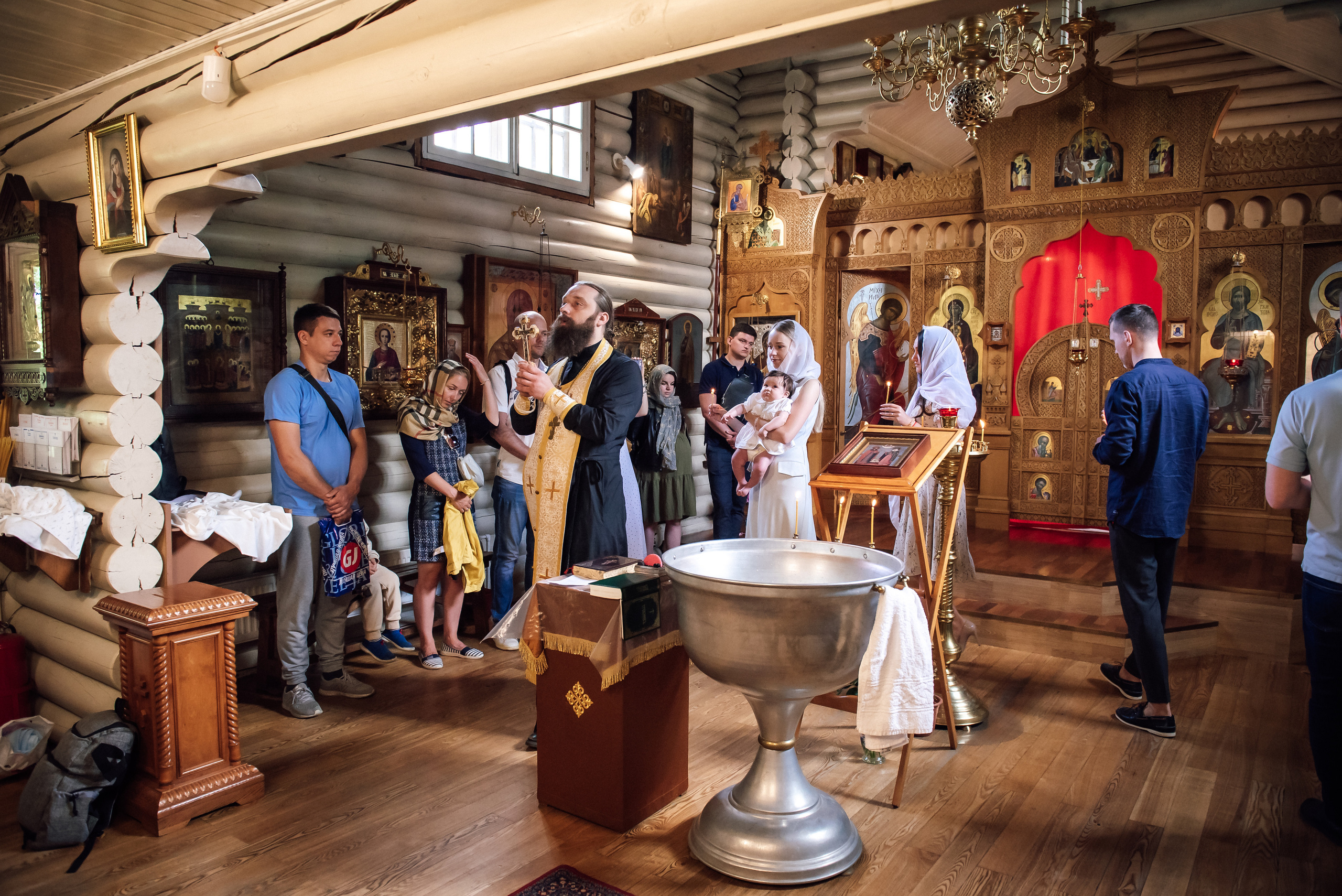 Крещение Ева. Свадебный фотограф в Санкт-Петербурге