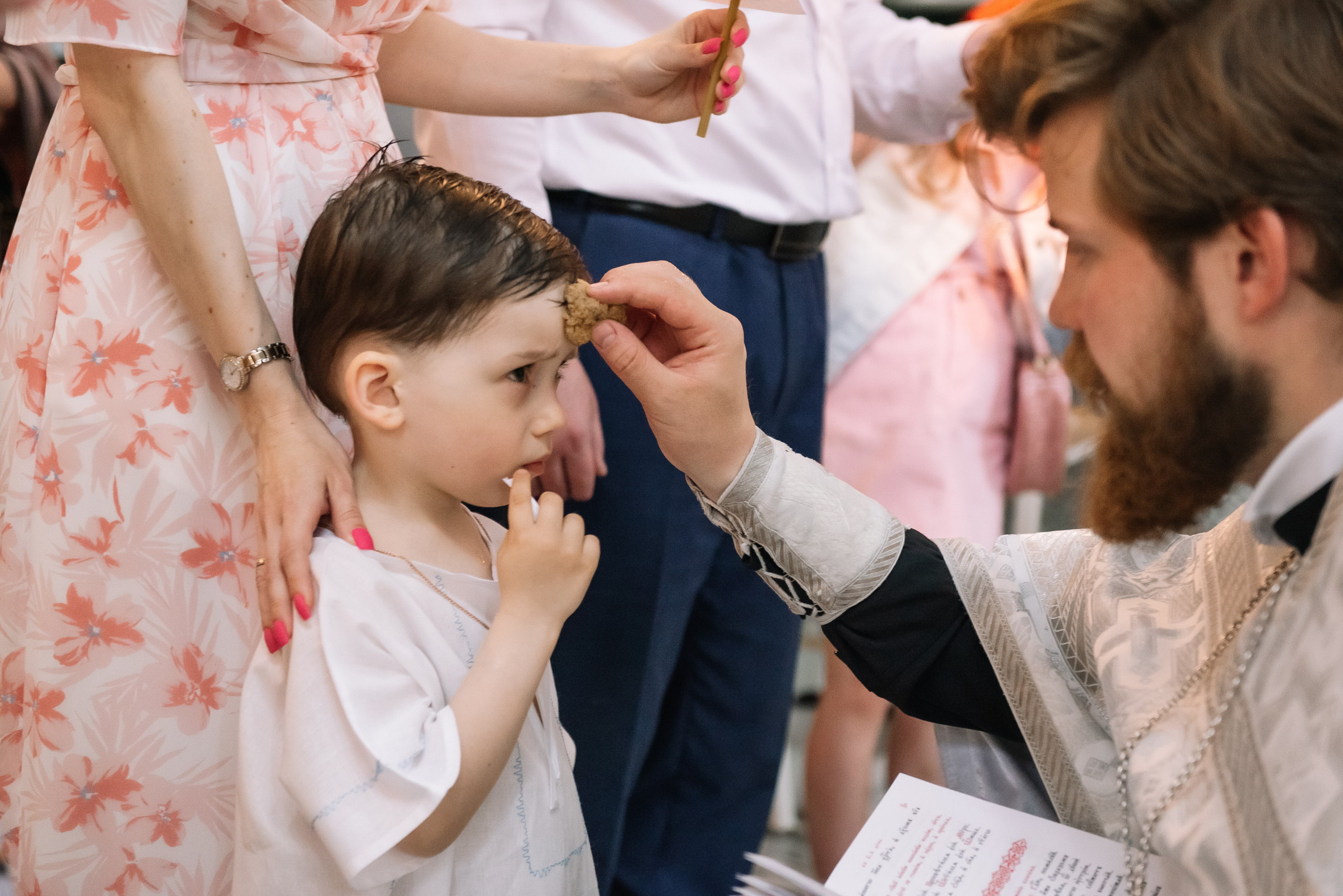 Крещение Артемия. Свадебный фотограф в Санкт-Петербурге