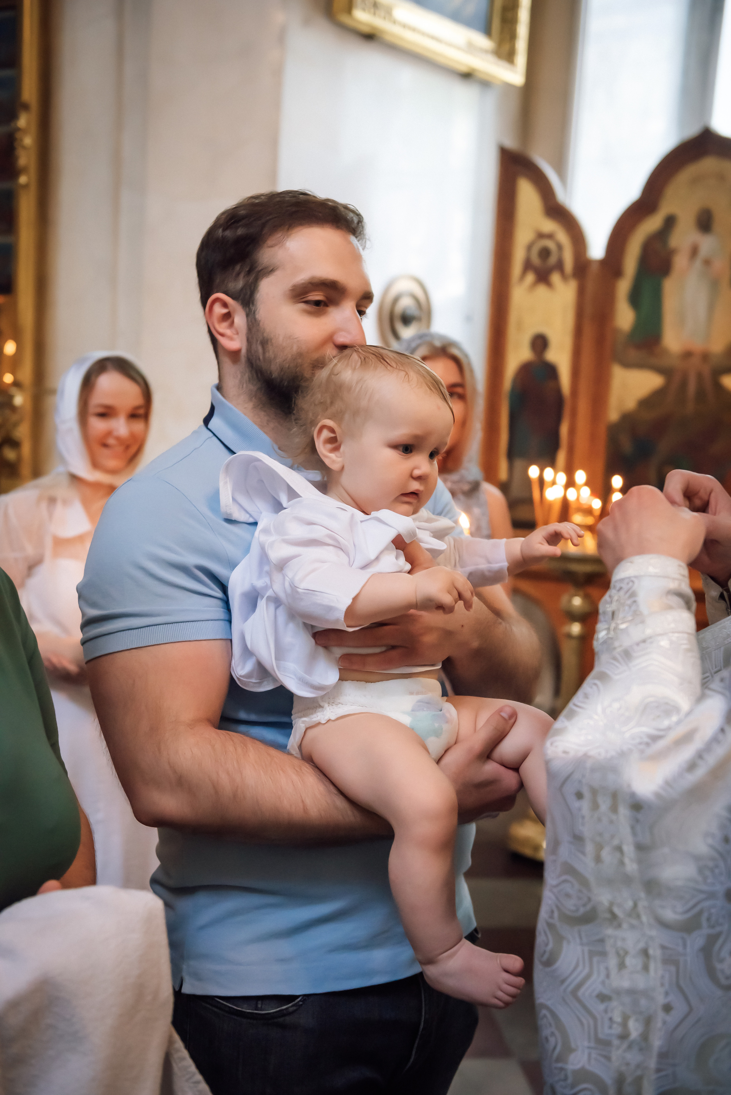 Крещение Льва. Свадебный фотограф в Санкт-Петербурге