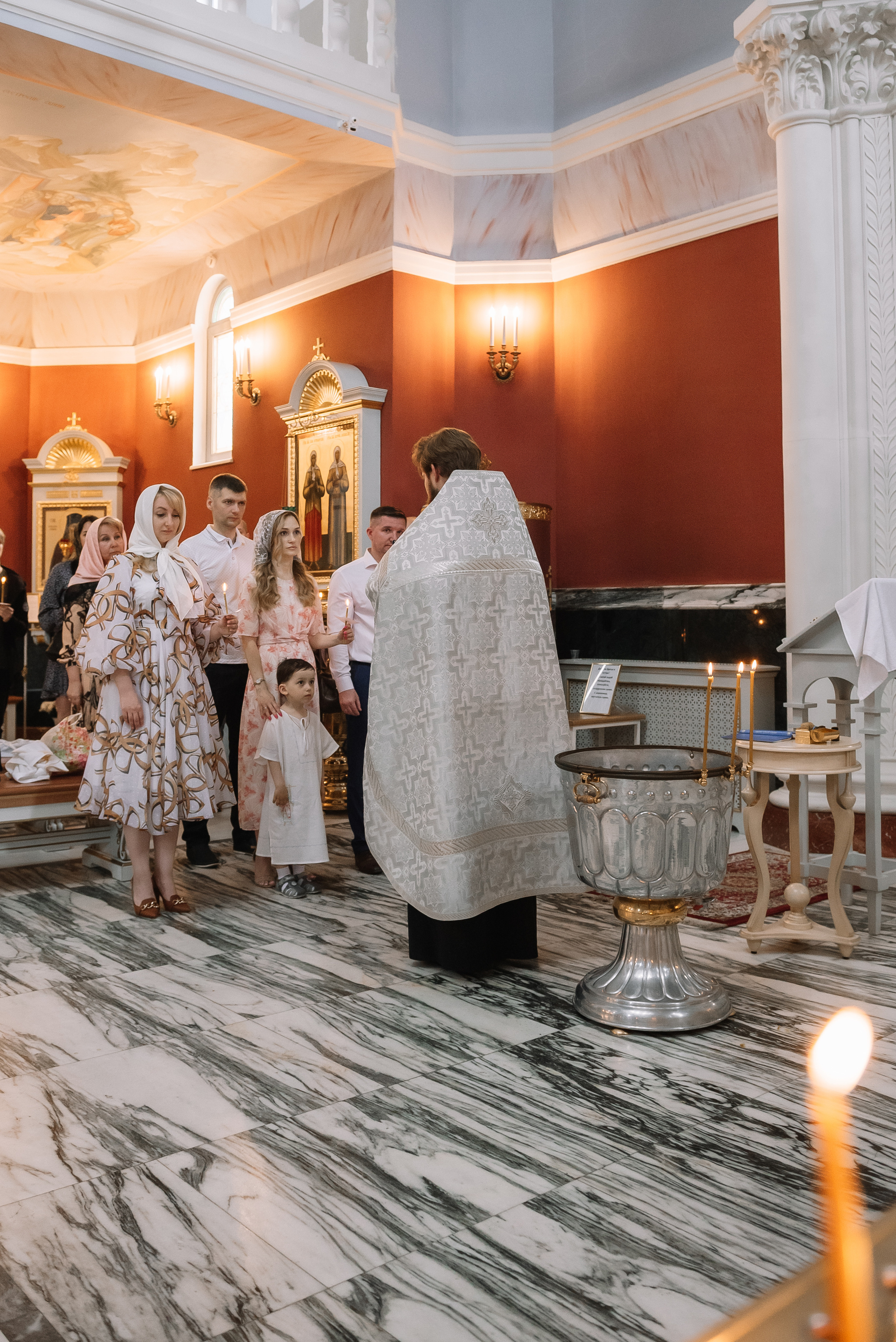 Крещение Артемия. Свадебный фотограф в Санкт-Петербурге