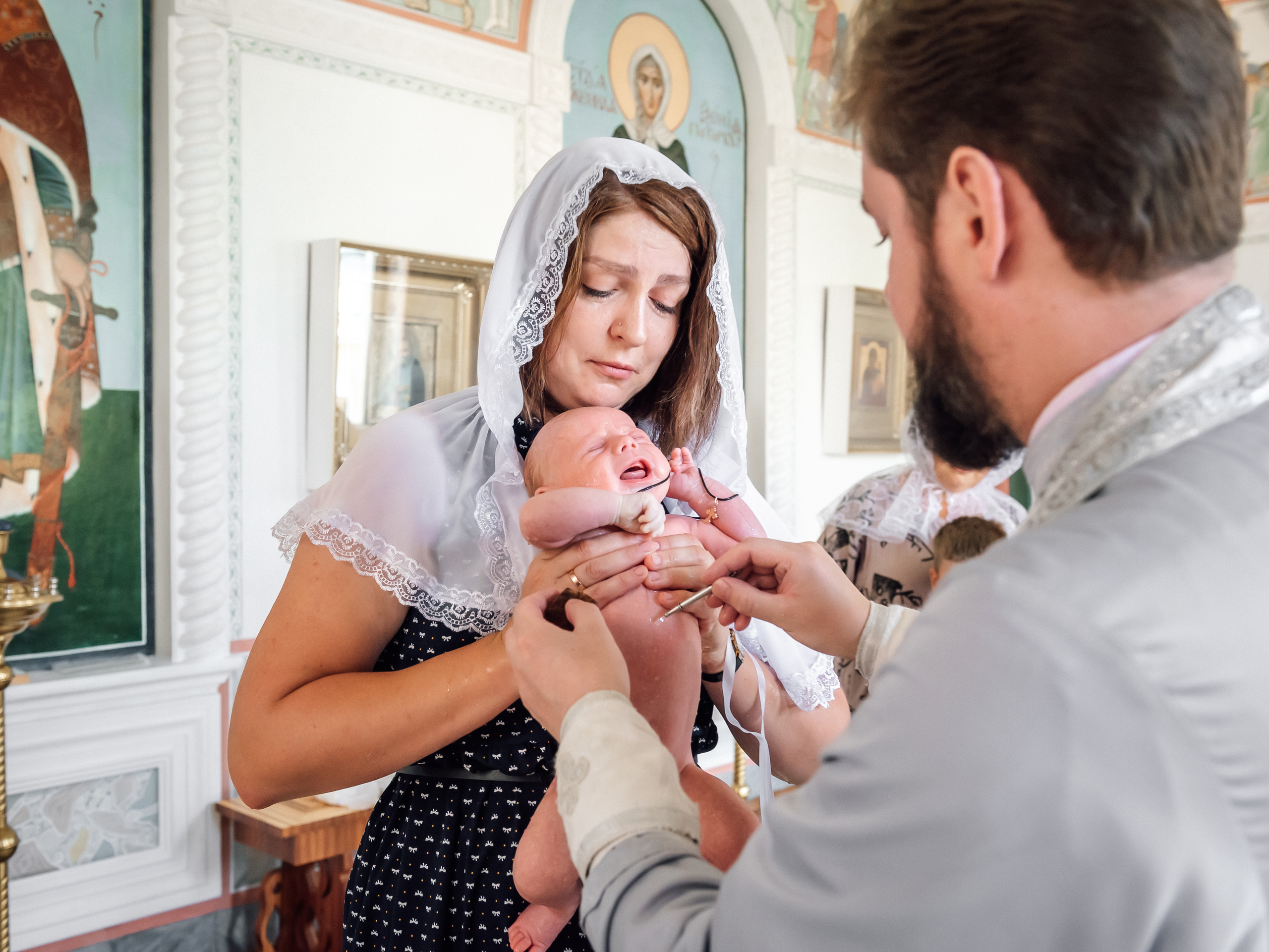 Крещение Дмитрия. Свадебный фотограф в Санкт-Петербурге