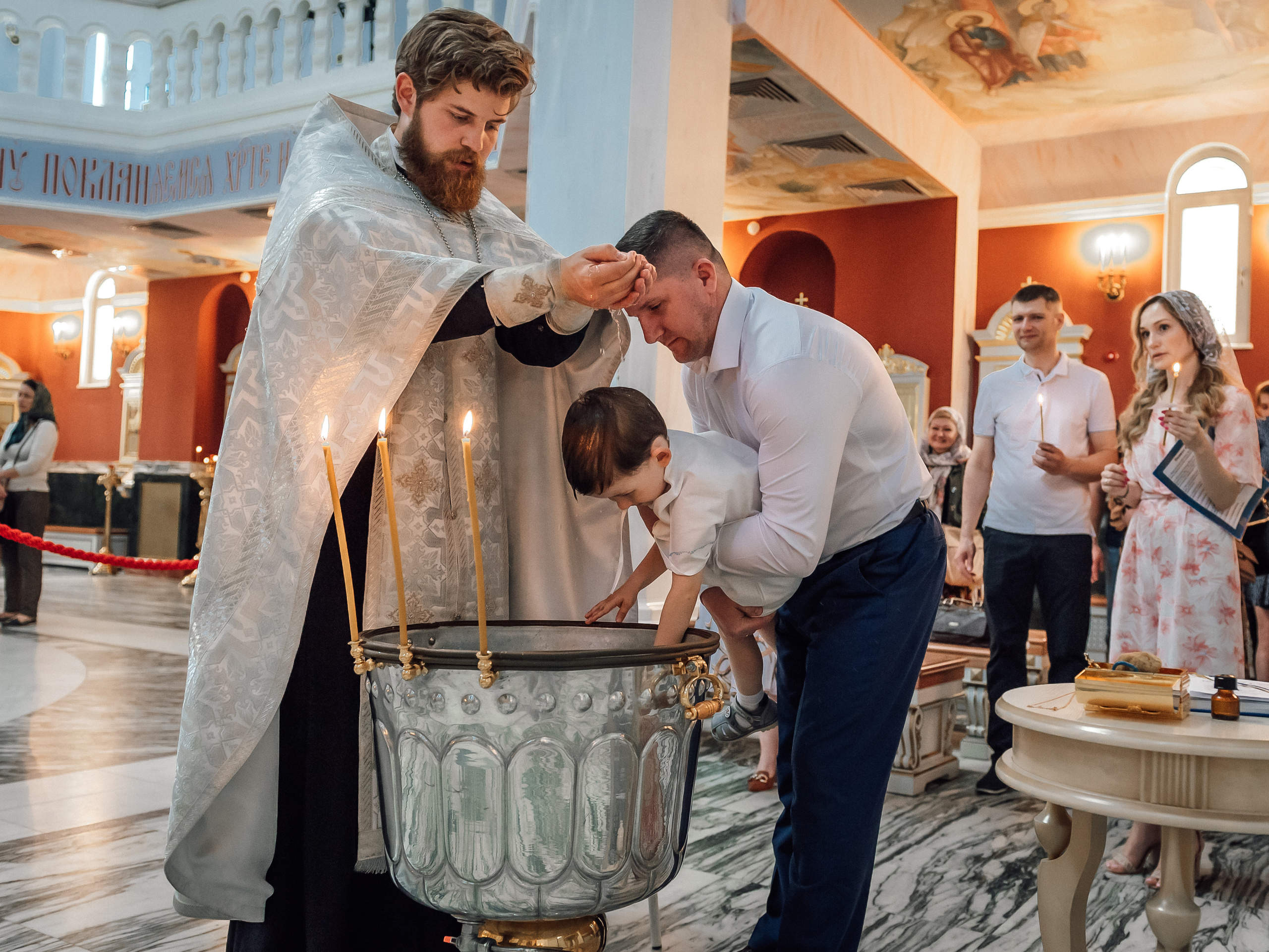 Крещение Артемия. Свадебный фотограф в Санкт-Петербурге