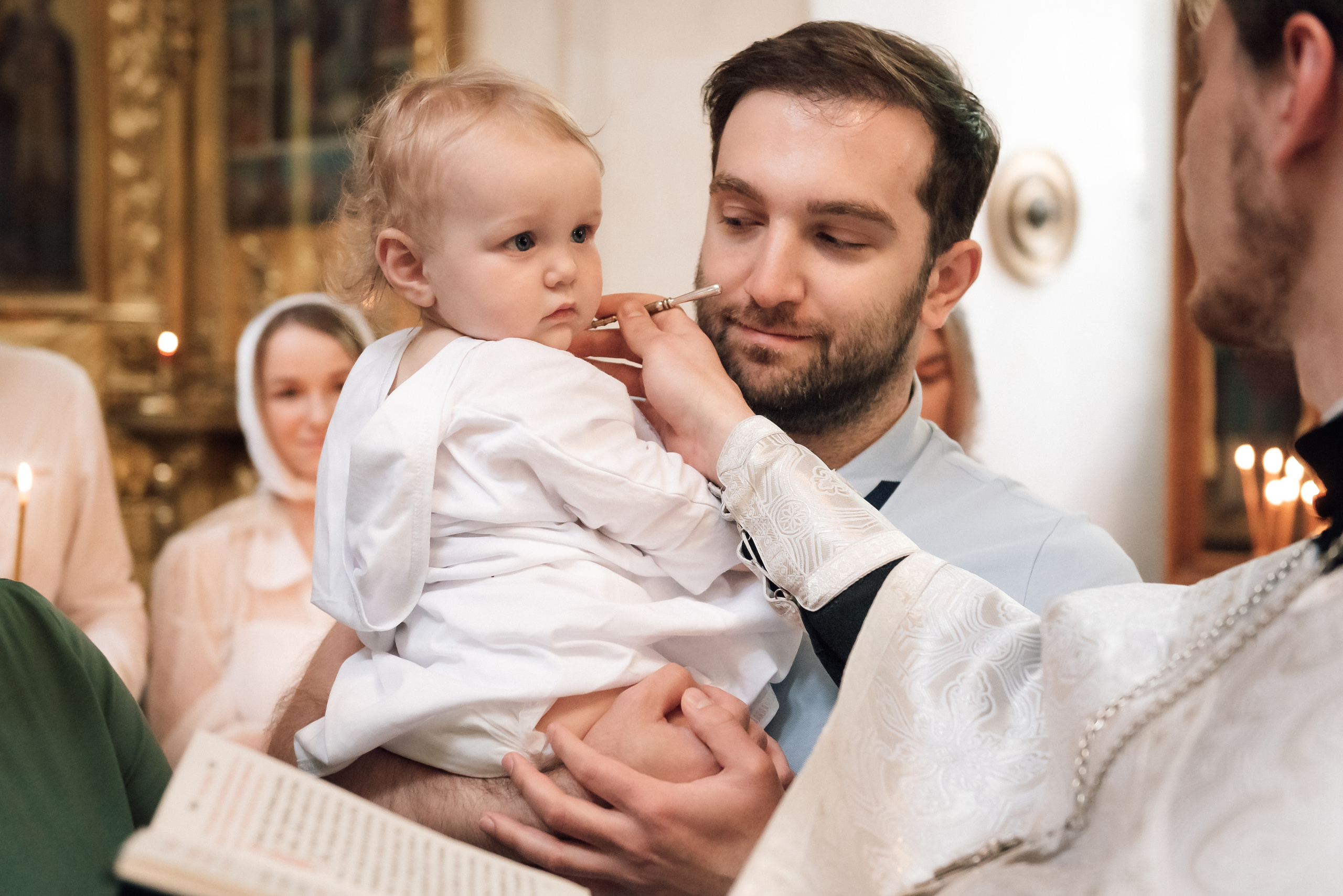 Крещение Льва. Свадебный фотограф в Санкт-Петербурге