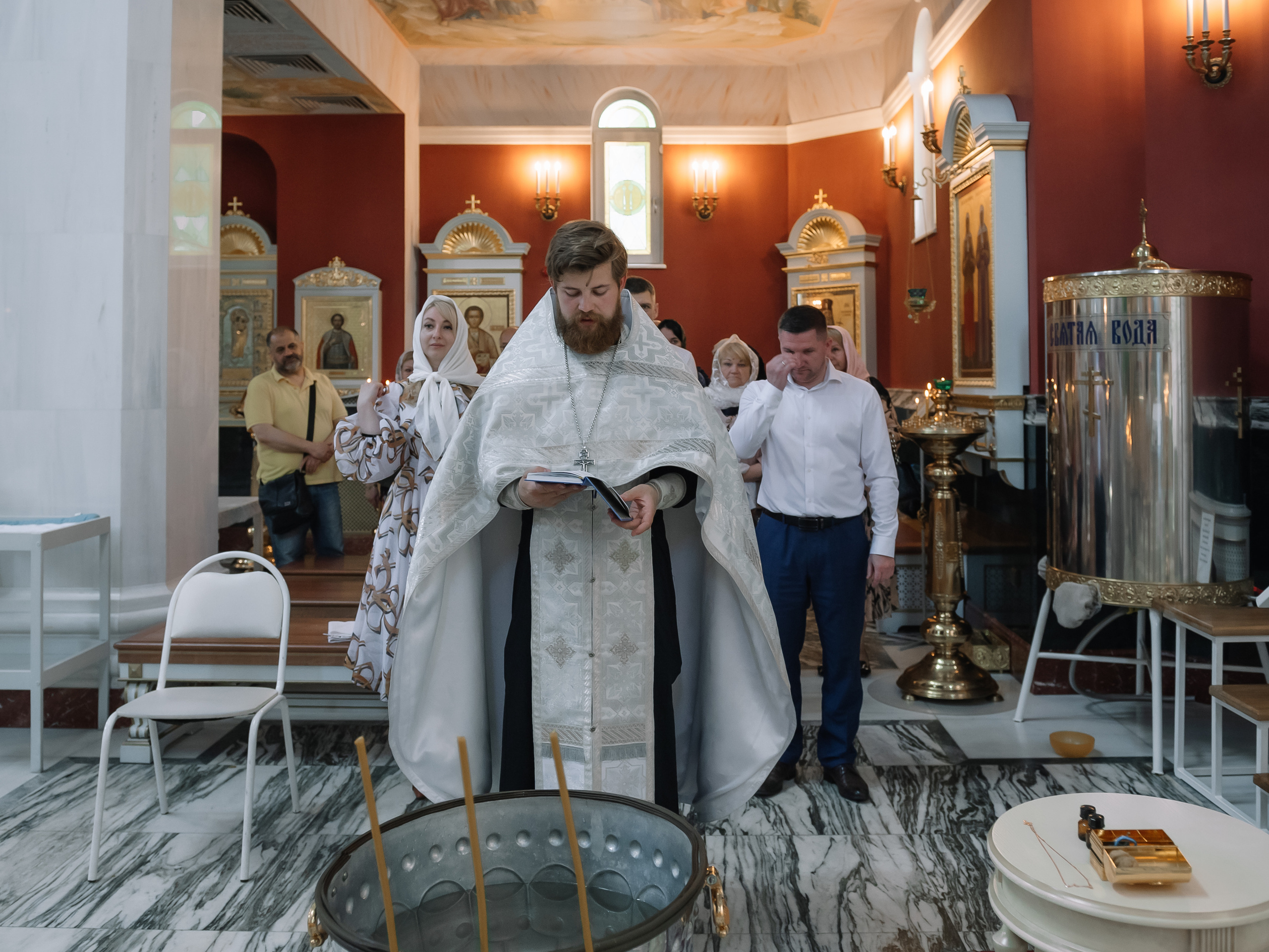 Крещение Артемия. Свадебный фотограф в Санкт-Петербурге