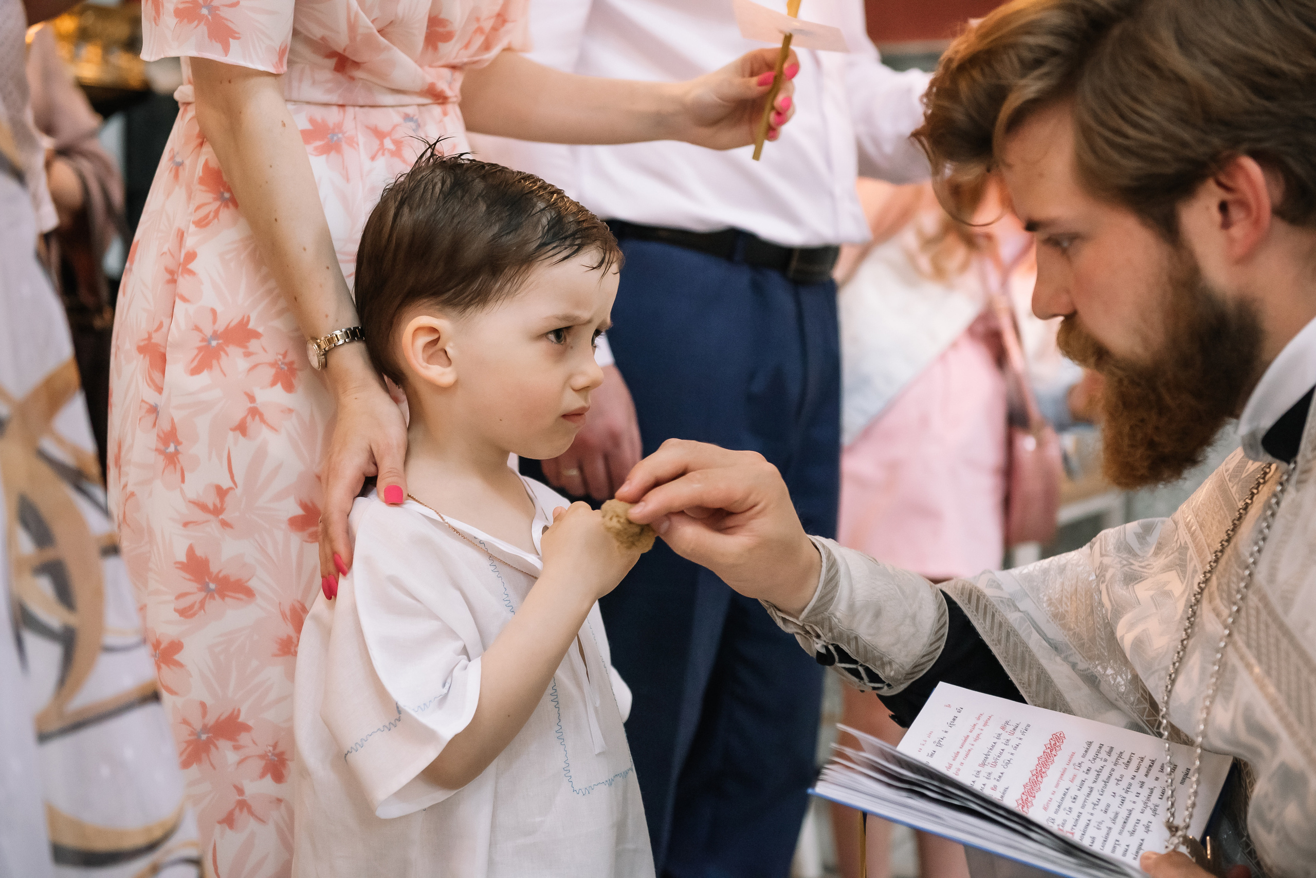 Крещение Артемия. Свадебный фотограф в Санкт-Петербурге