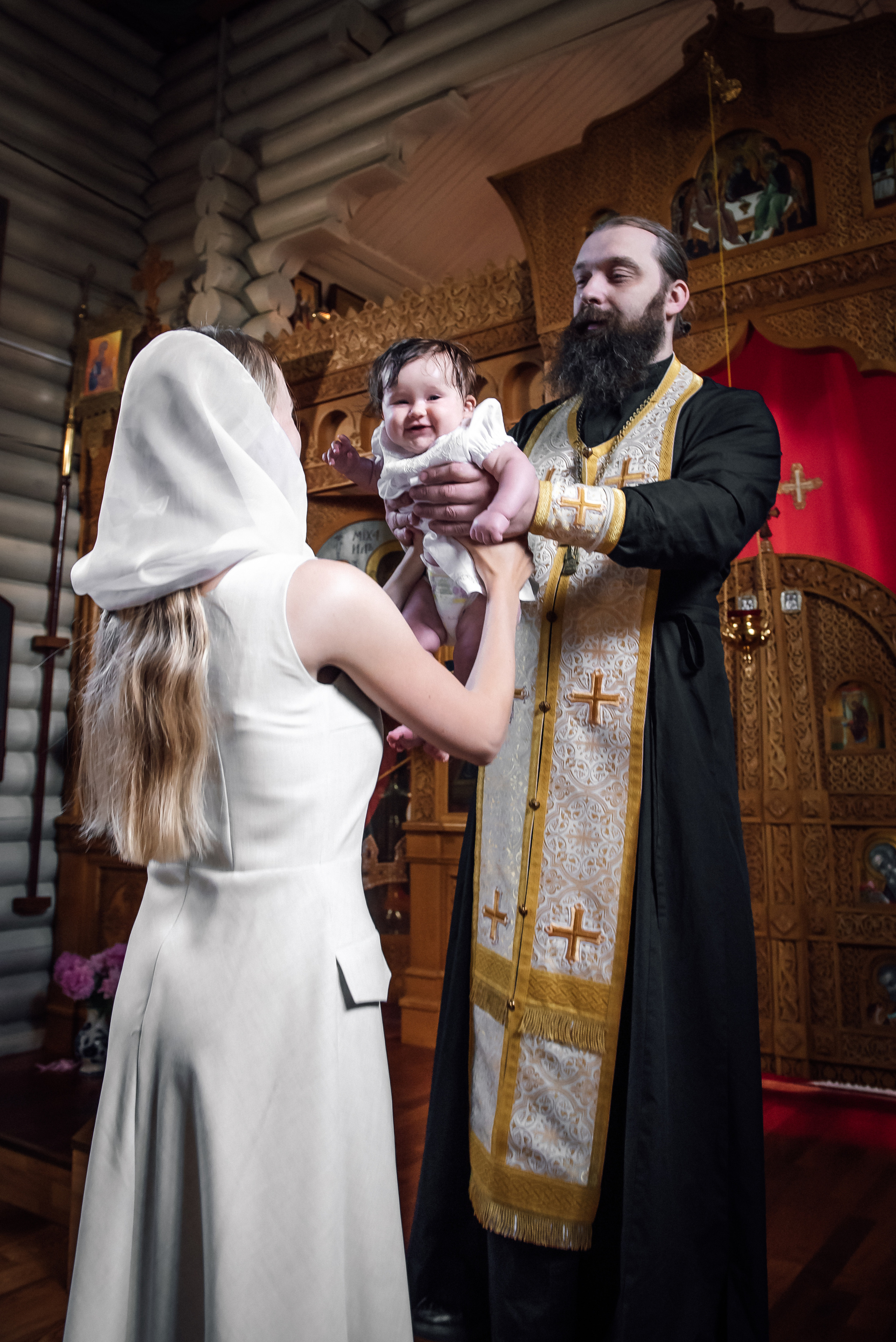 Крещение Ева. Свадебный фотограф в Санкт-Петербурге