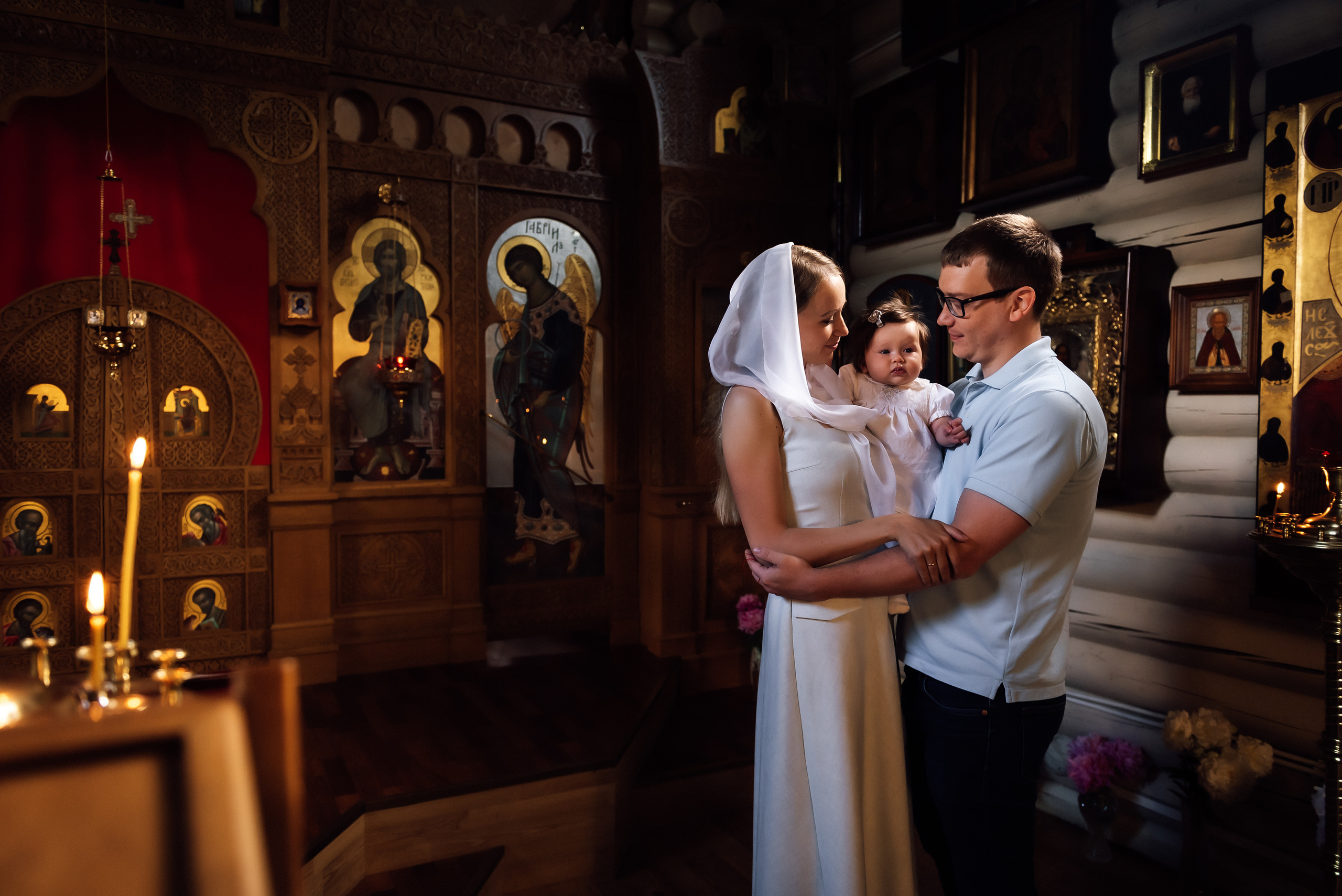 Крещение Ева. Свадебный фотограф в Санкт-Петербурге