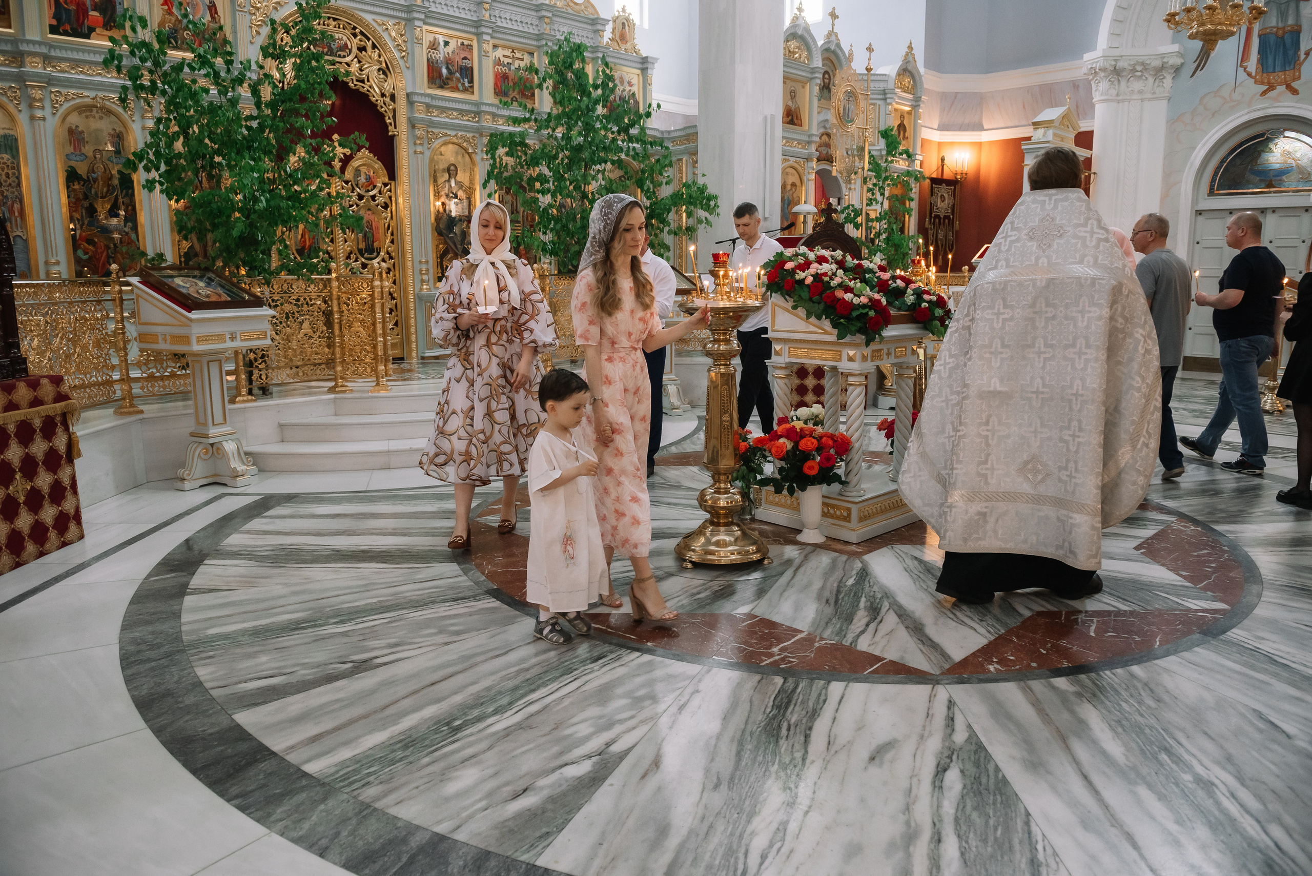 Крещение Артемия. Свадебный фотограф в Санкт-Петербурге
