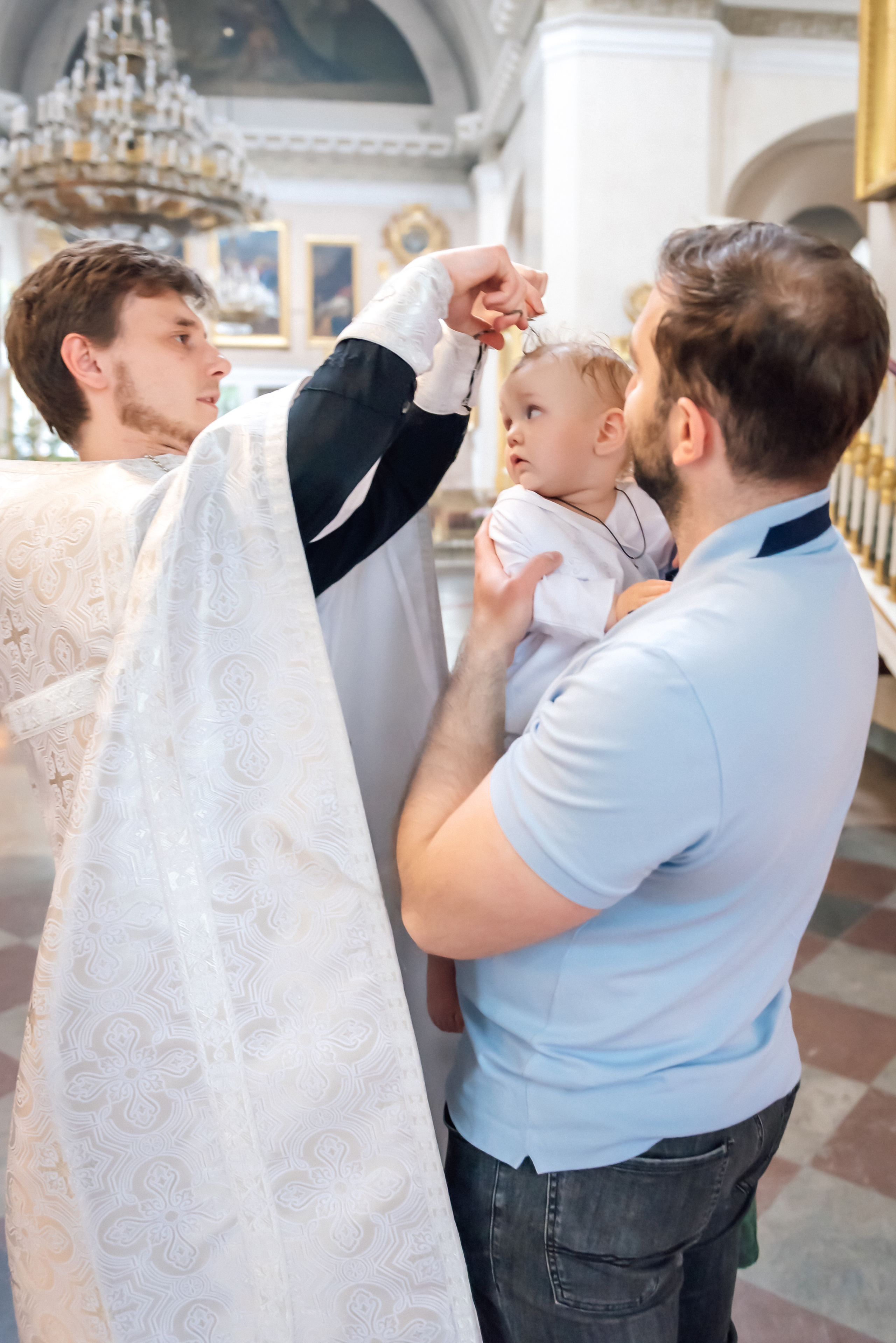 Крещение Льва. Свадебный фотограф в Санкт-Петербурге