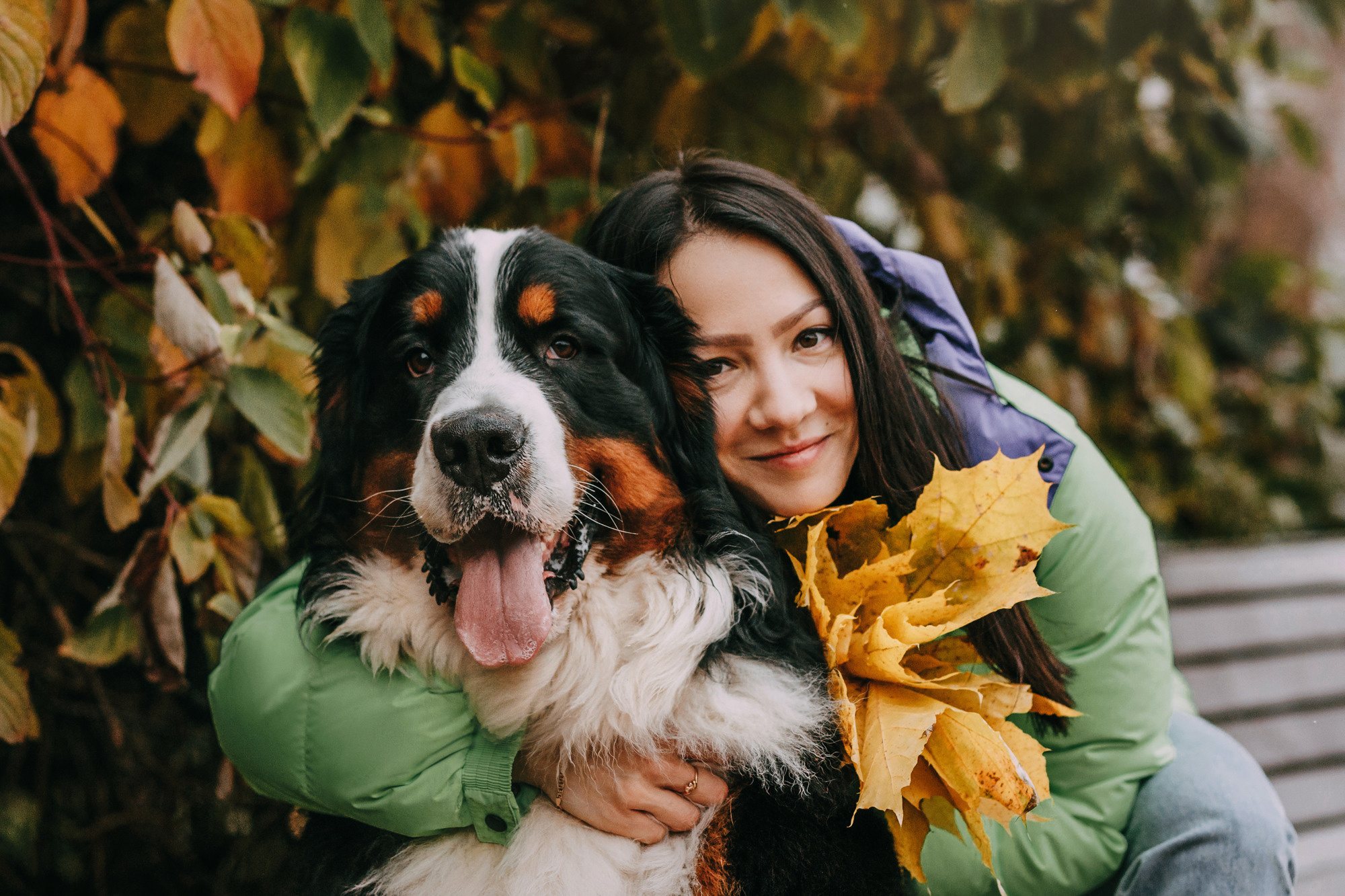 Ира и Бергамот. Фотограф-анималист Елена Радченко, Москва