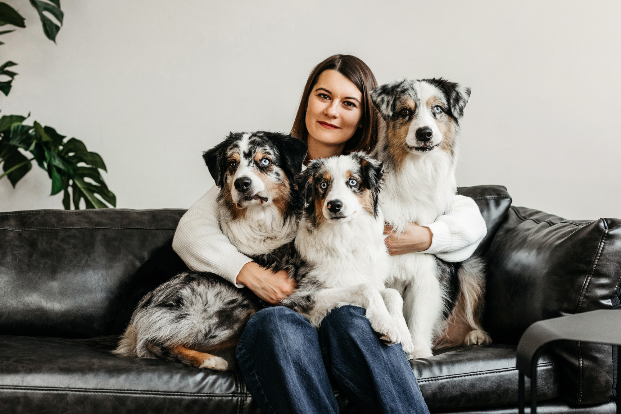 Настя и аусси. Фотограф-анималист Елена Радченко, Москва