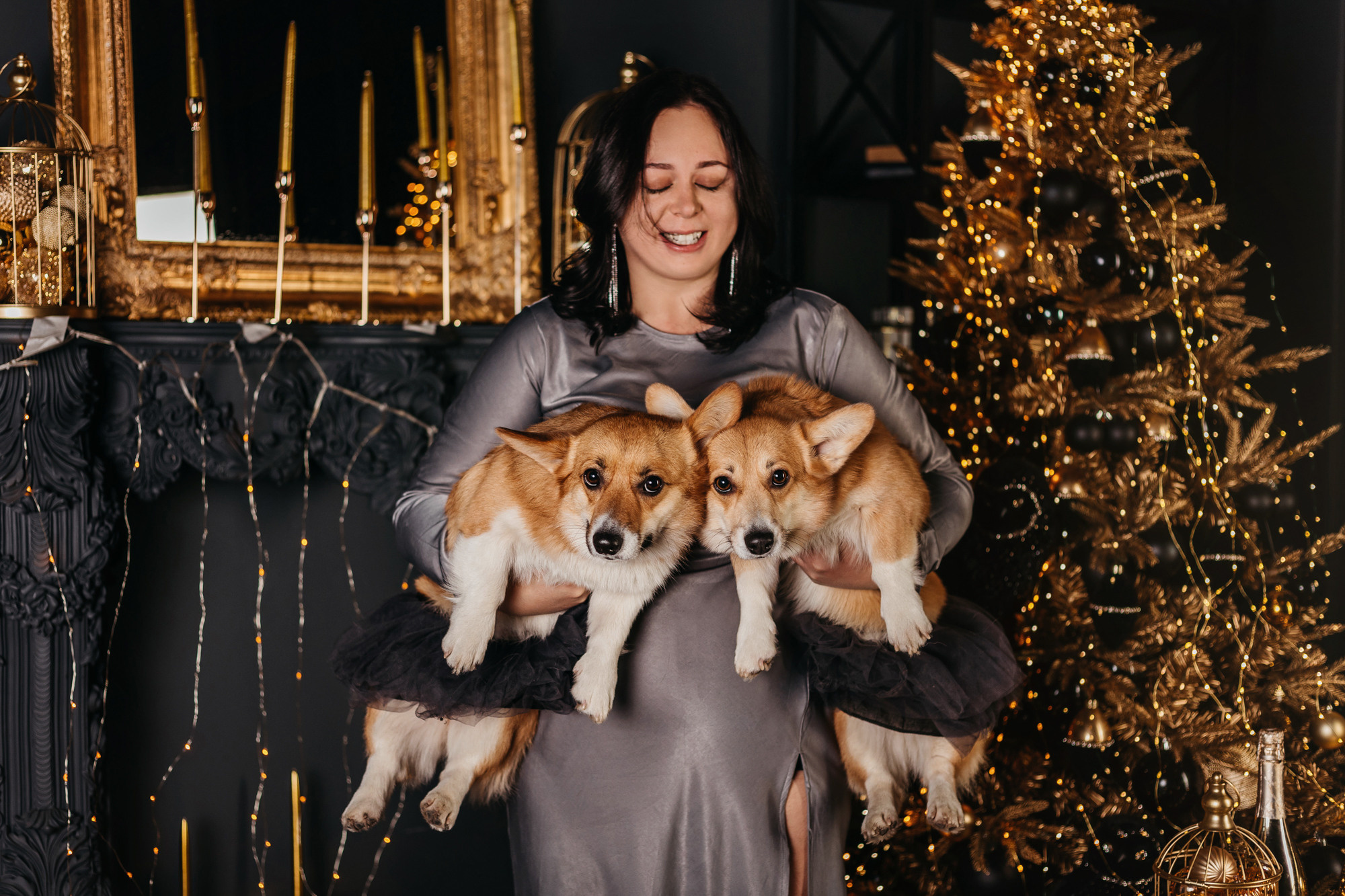 Даша, Мася и Бэси. Фотограф-анималист Елена Радченко, Москва