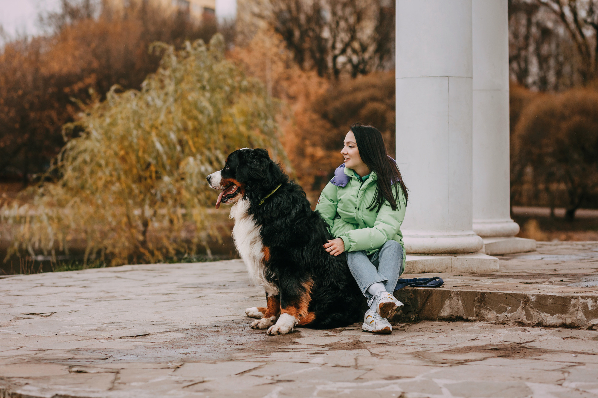 Ира и Бергамот. Фотограф-анималист Елена Радченко, Москва
