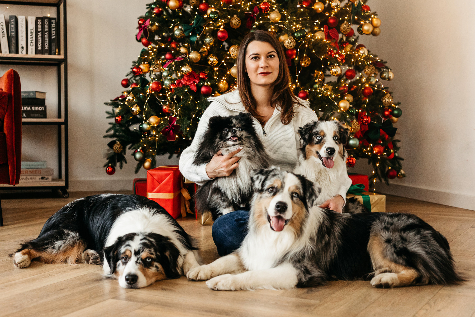 Настя и аусси. Фотограф-анималист Елена Радченко, Москва