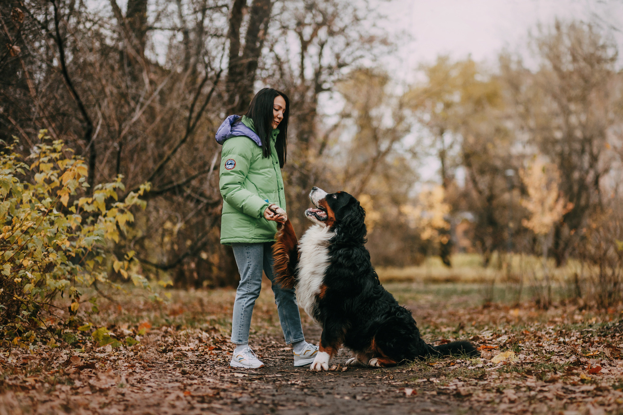 Ира и Бергамот. Фотограф-анималист Елена Радченко, Москва