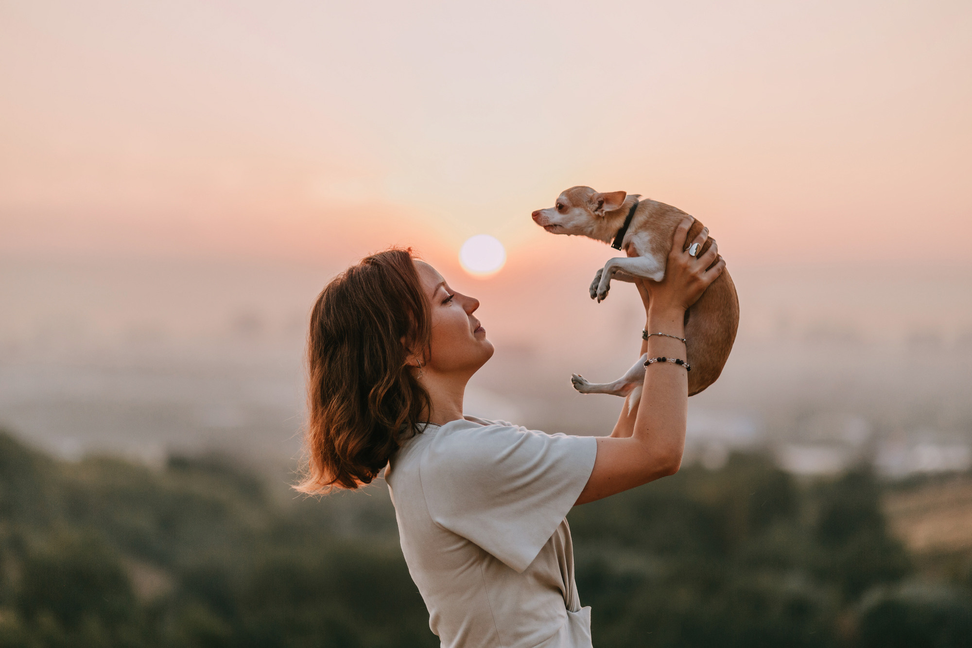 Наталья, Курт и Джуля. Фотограф-анималист Елена Радченко, Москва