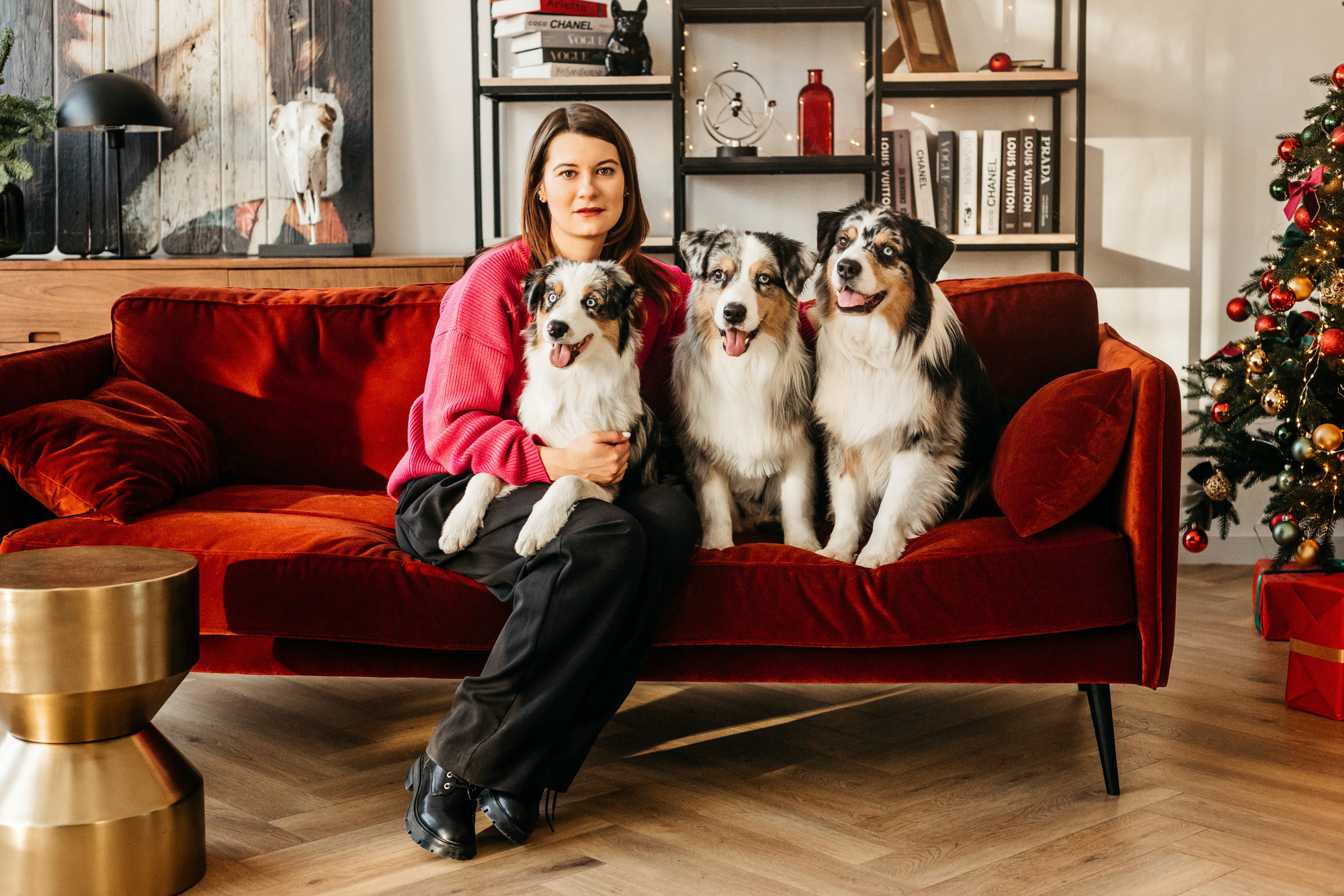 Настя и аусси. Фотограф-анималист Елена Радченко, Москва