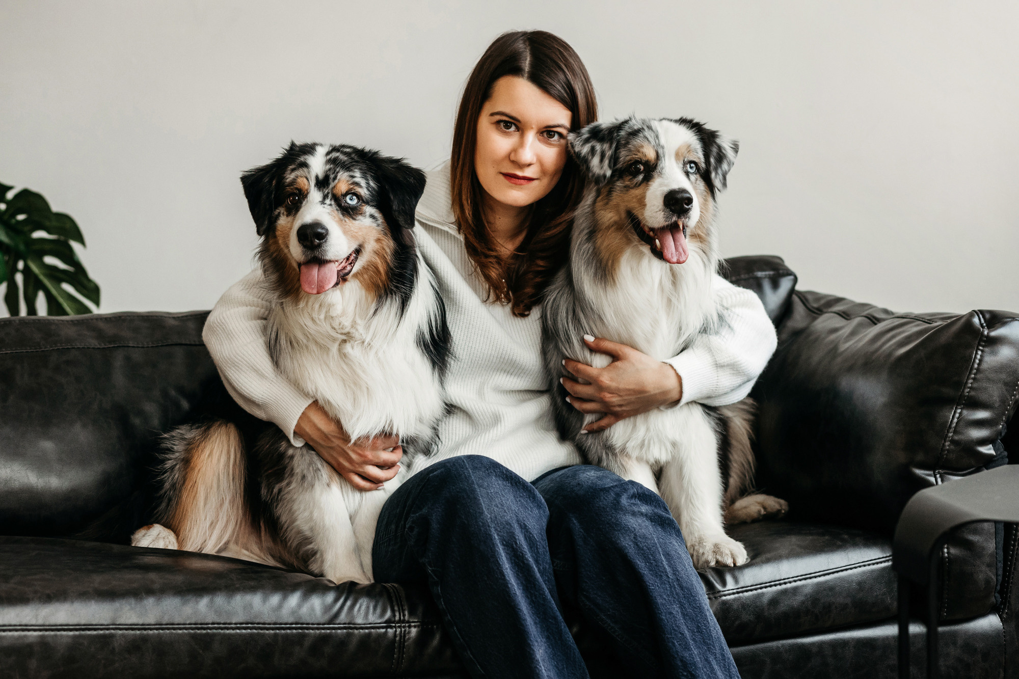 Настя и аусси. Фотограф-анималист Елена Радченко, Москва