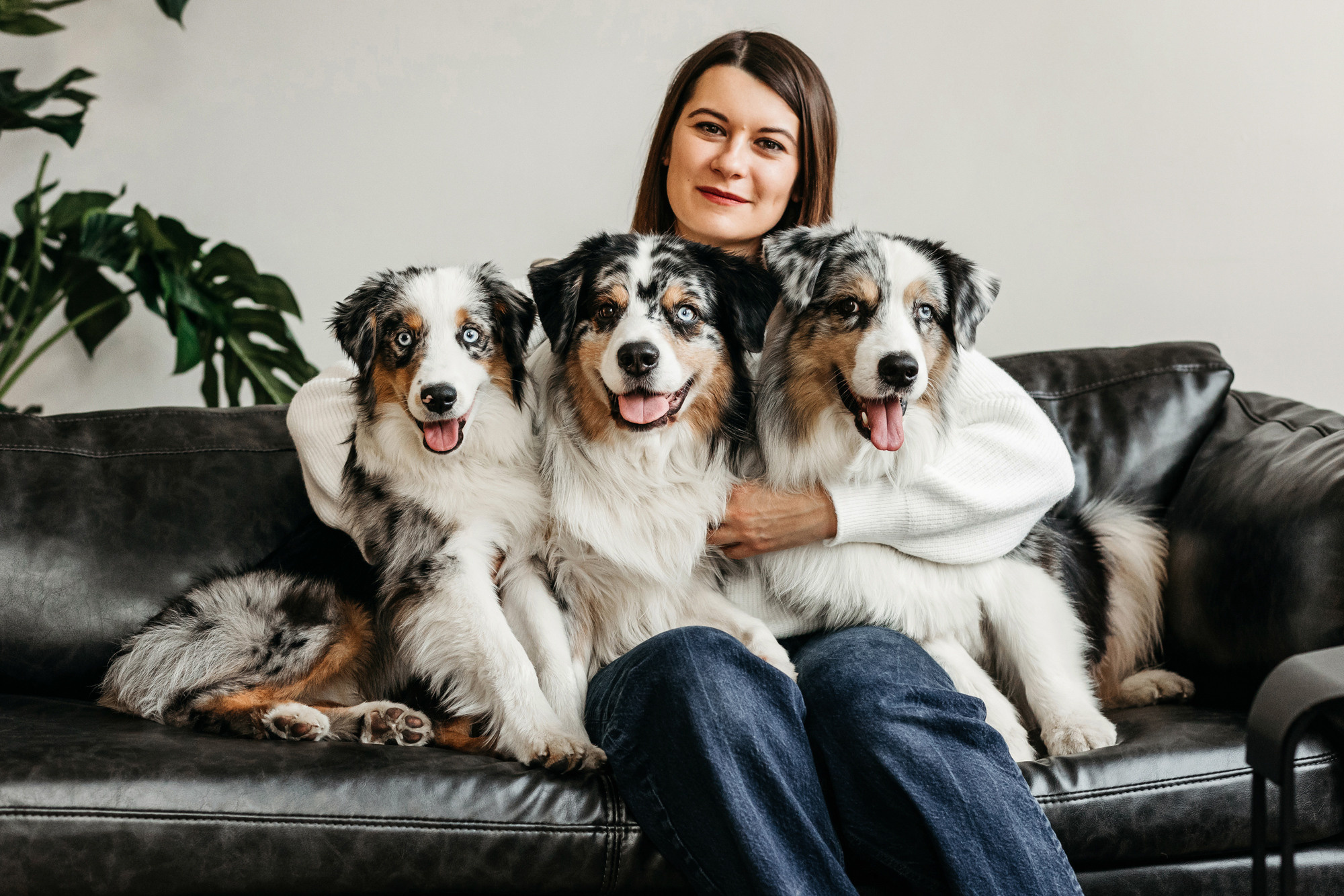 Настя и аусси. Фотограф-анималист Елена Радченко, Москва