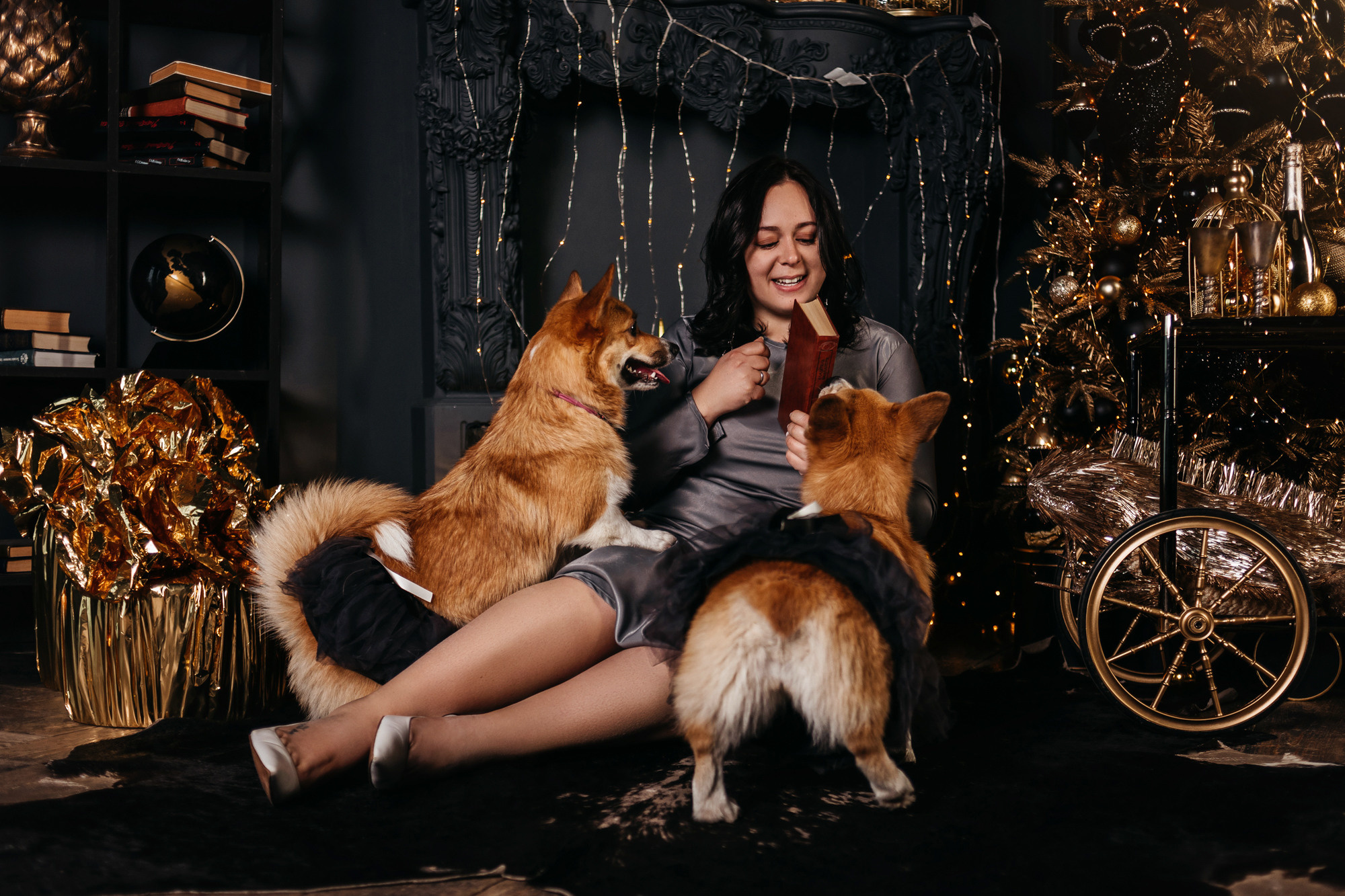 Даша, Мася и Бэси. Фотограф-анималист Елена Радченко, Москва