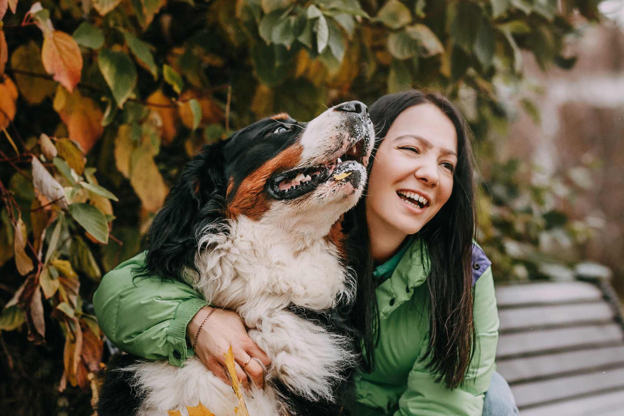 Ира и Бергамот. Фотограф-анималист Елена Радченко, Москва