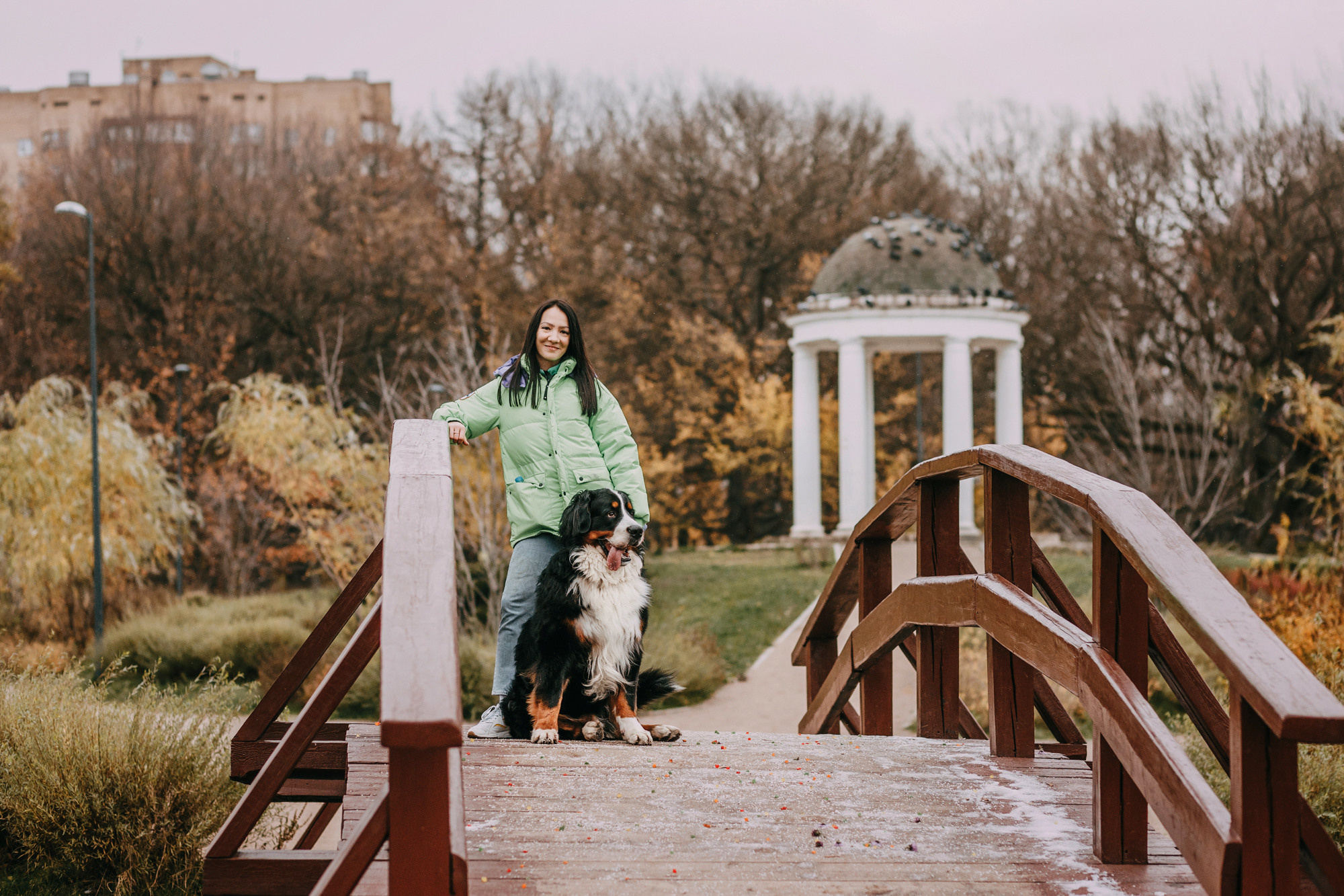 Ира и Бергамот. Фотограф-анималист Елена Радченко, Москва