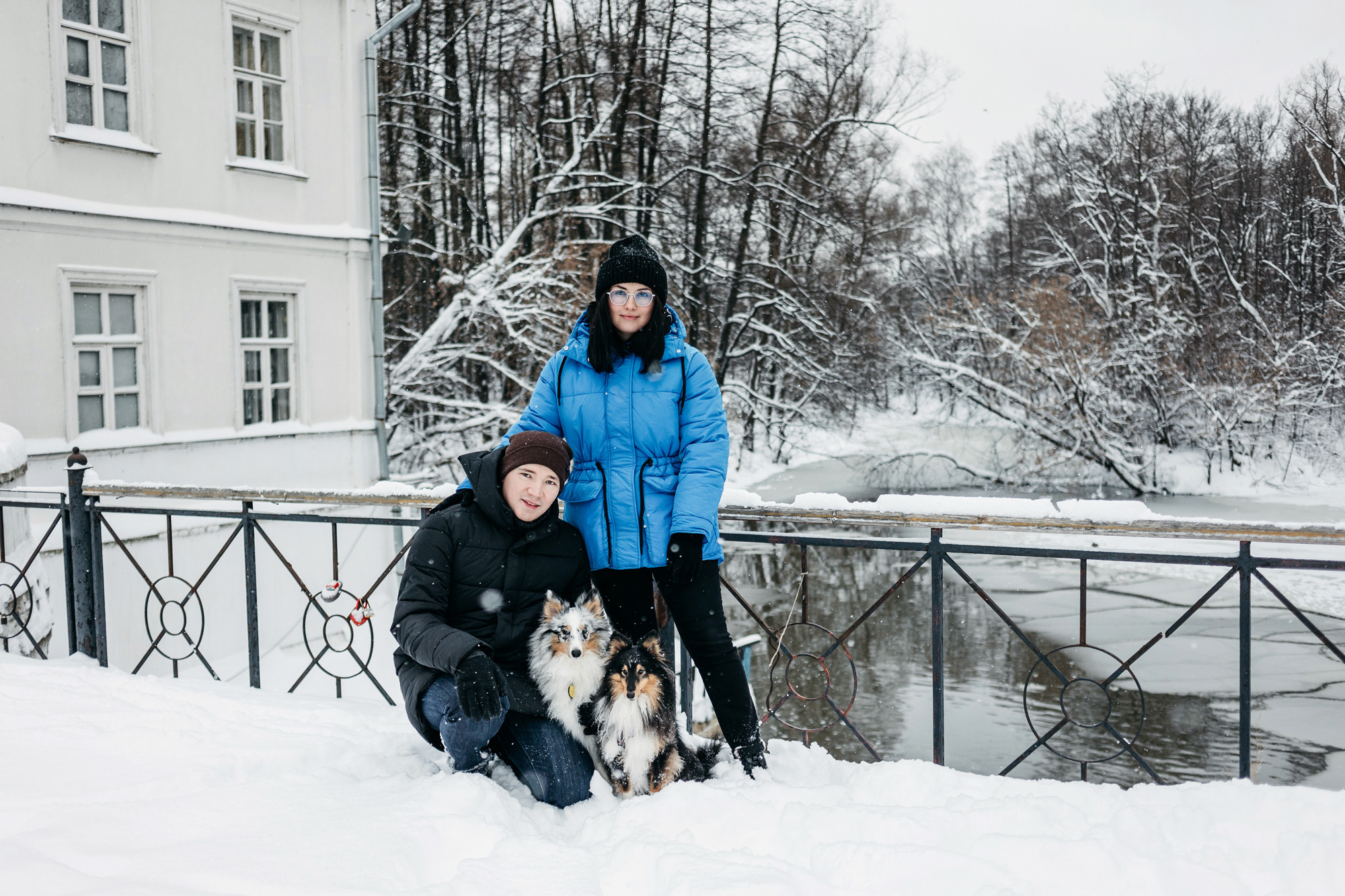 Александра, Бум и Нэвис. Фотограф-анималист Елена Радченко, Москва