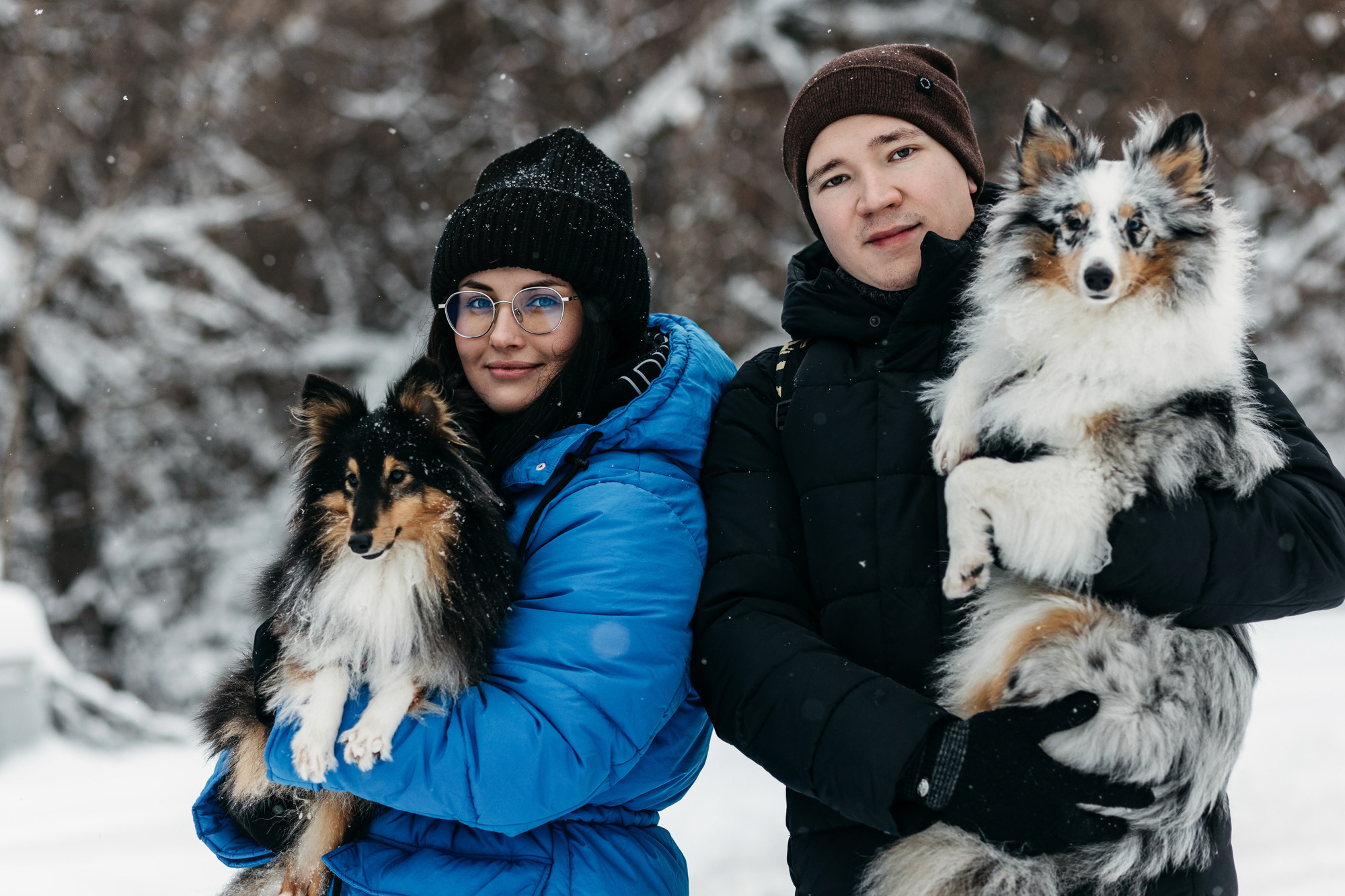 Александра, Бум и Нэвис. Фотограф-анималист Елена Радченко, Москва