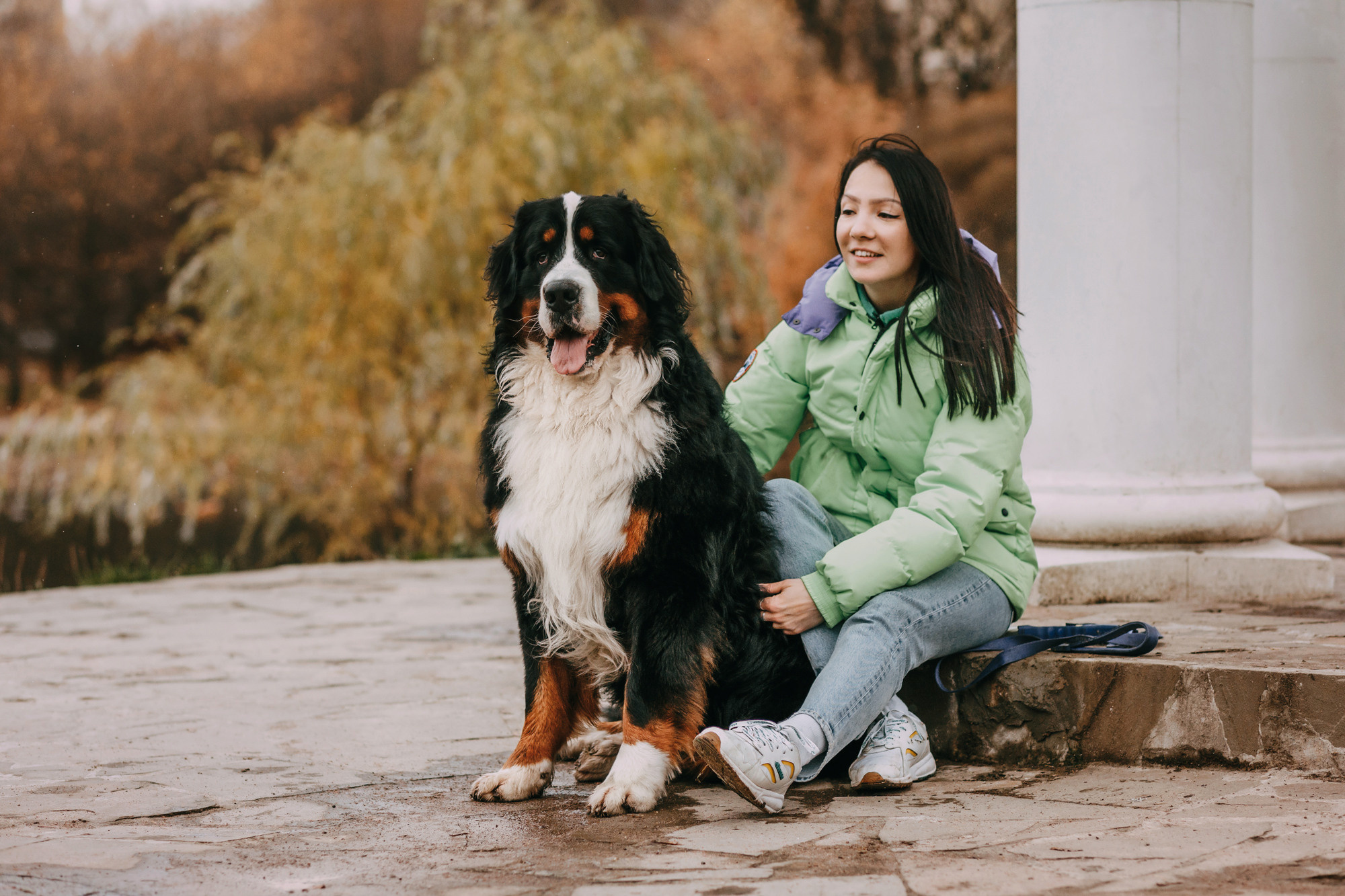 Ира и Бергамот. Фотограф-анималист Елена Радченко, Москва