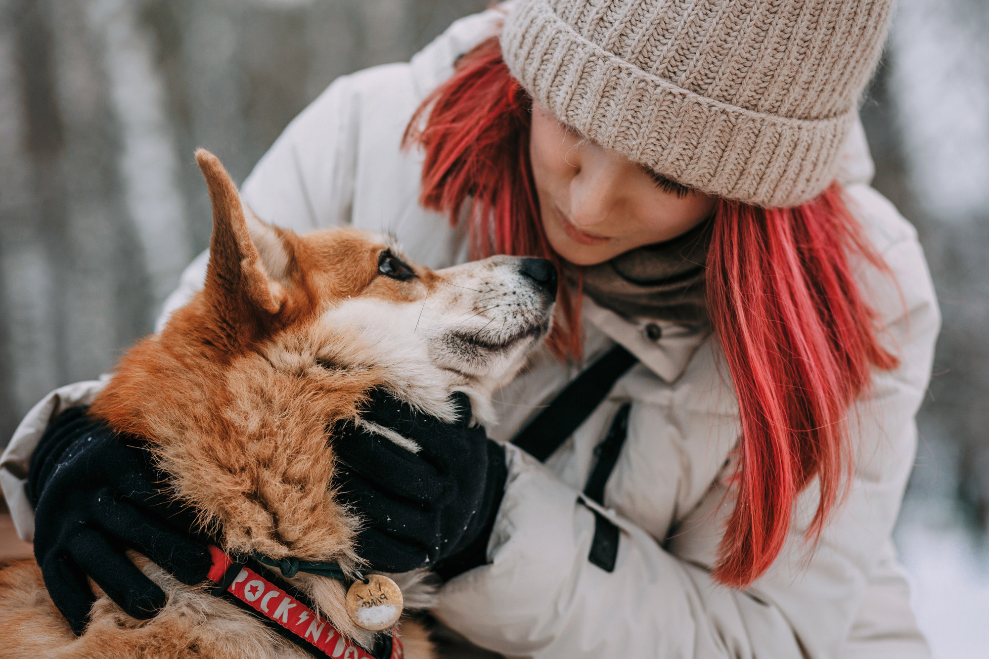 Аня и Фил. Фотограф-анималист Елена Радченко, Москва