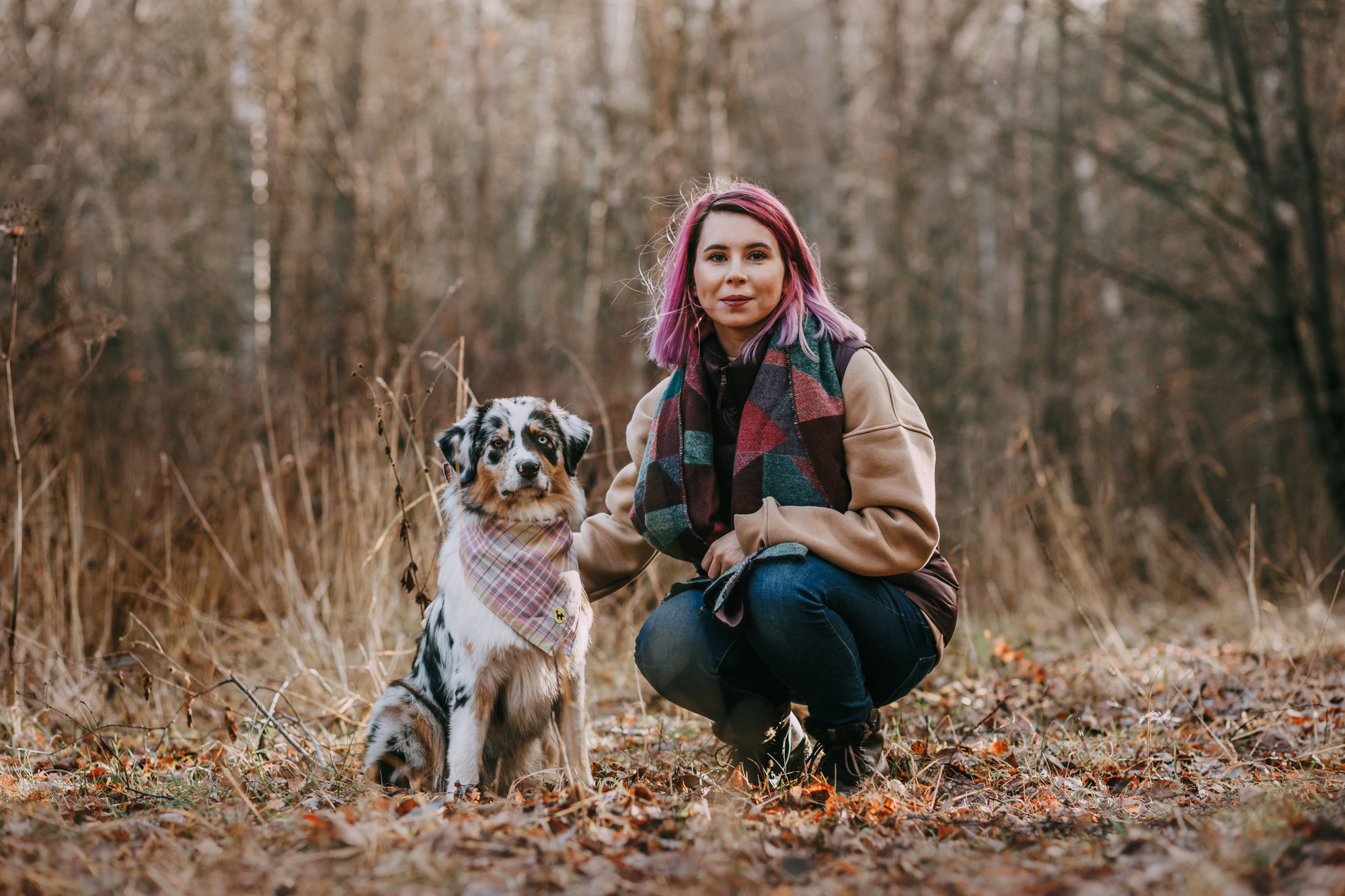 Анна, Чарли и Ева. Фотограф-анималист Елена Радченко, Москва