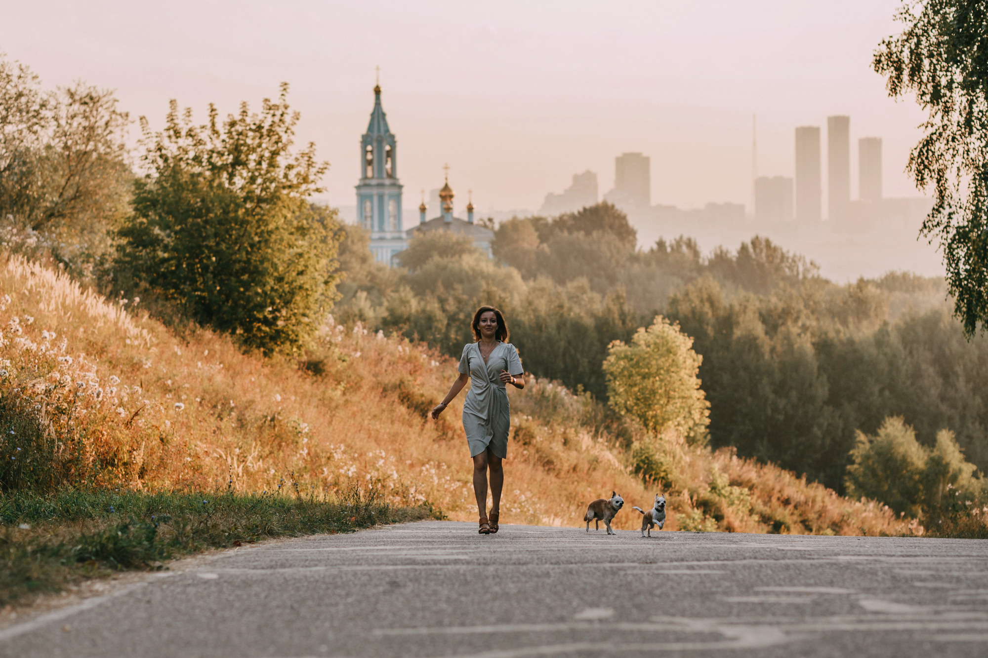 Наталья, Курт и Джуля. Фотограф-анималист Елена Радченко, Москва