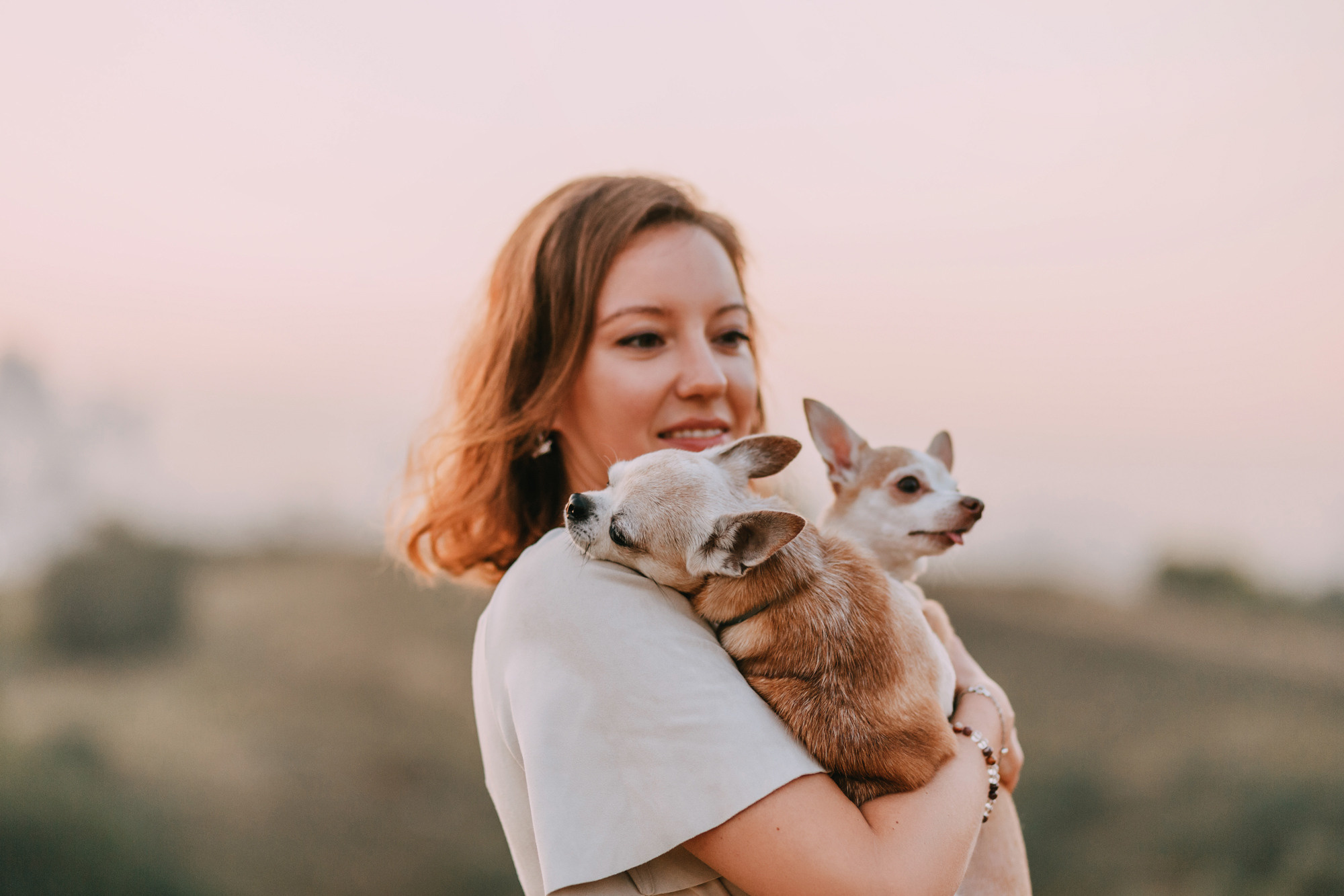 Наталья, Курт и Джуля. Фотограф-анималист Елена Радченко, Москва