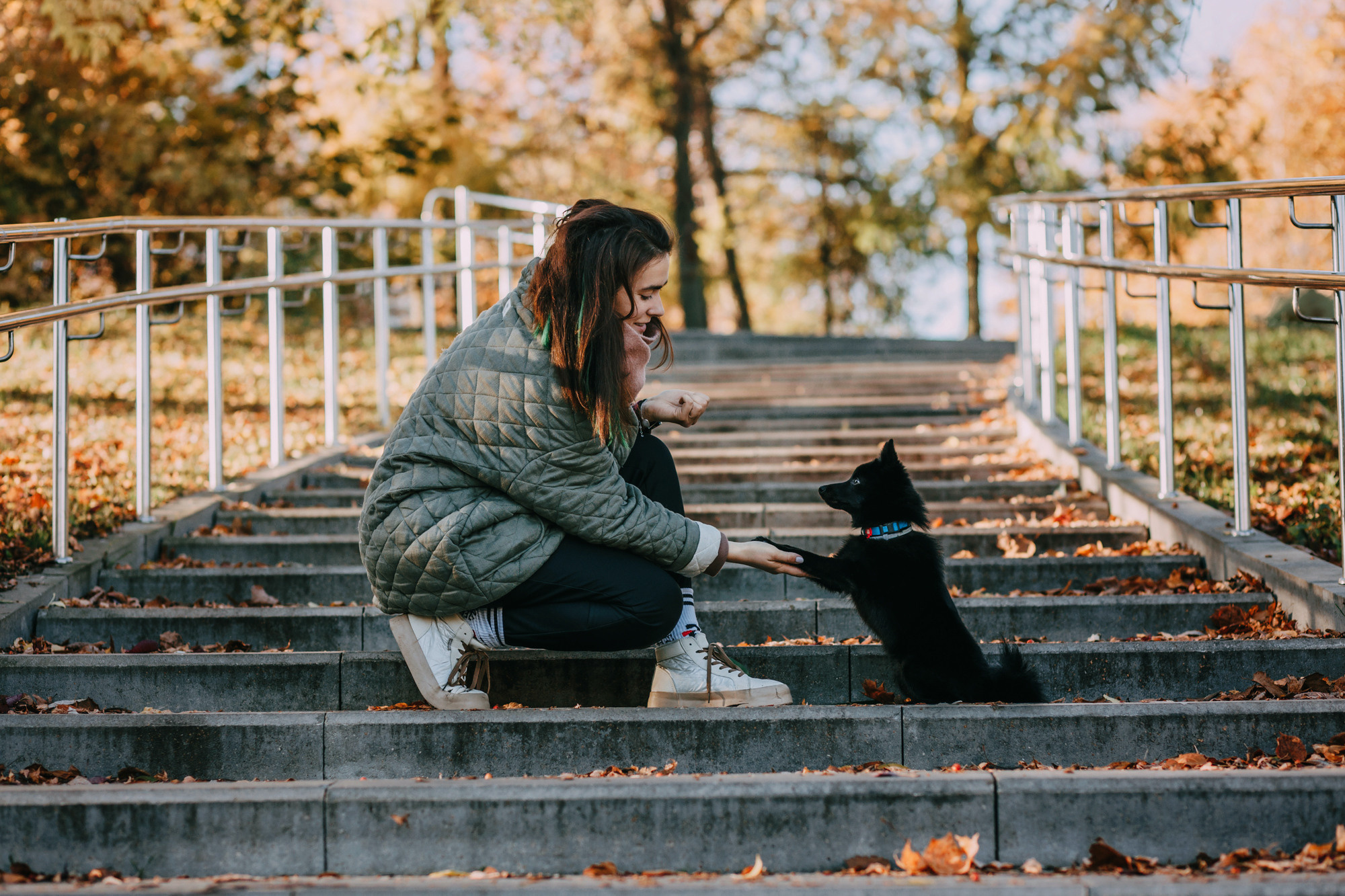 Настасья, Саша и Рокки. Фотограф-анималист Елена Радченко, Москва
