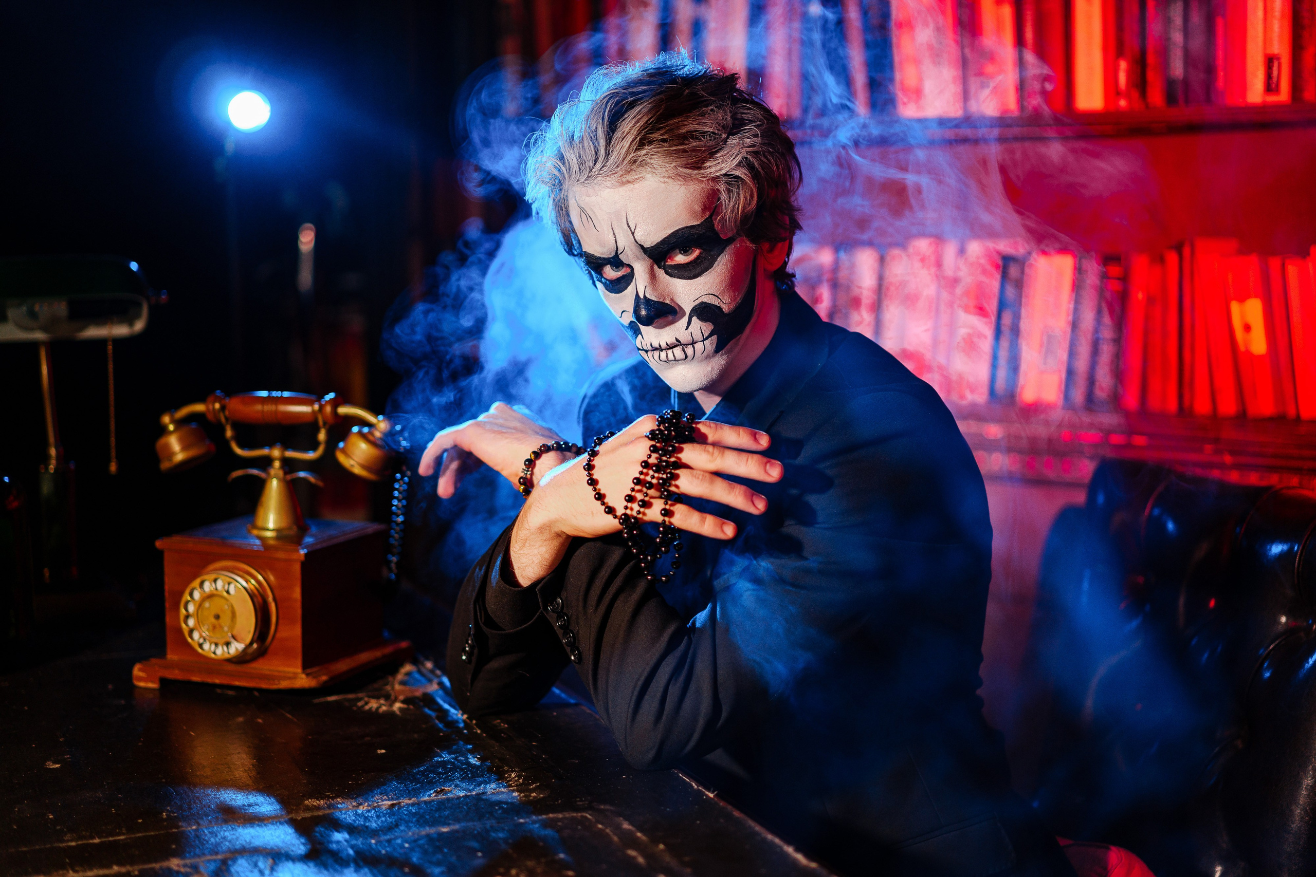 Лав стори фотосессия на Helloween в Москве