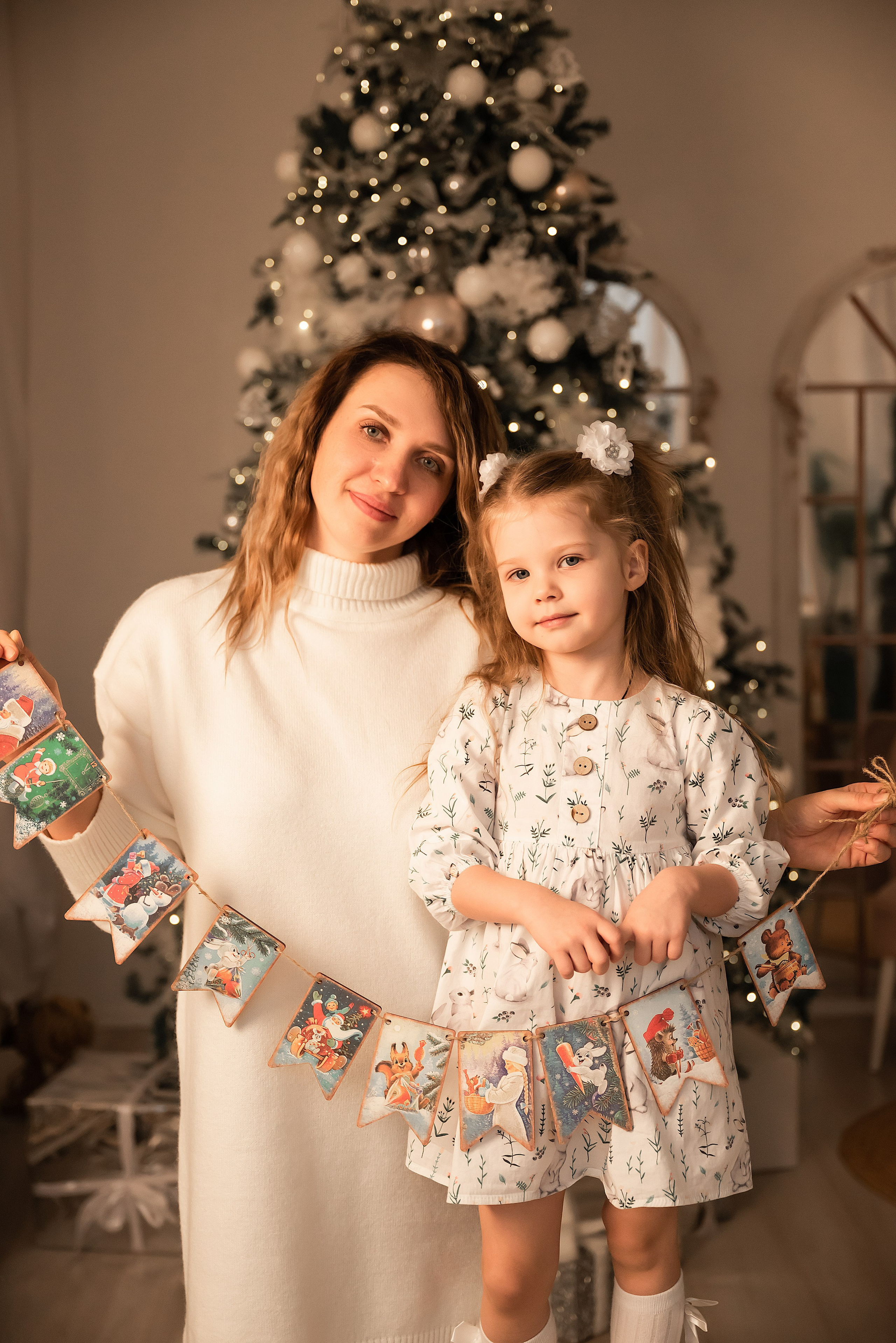 Новогодняя фотосессия в студии Location. Фотограф Ксения Огородова портфолио