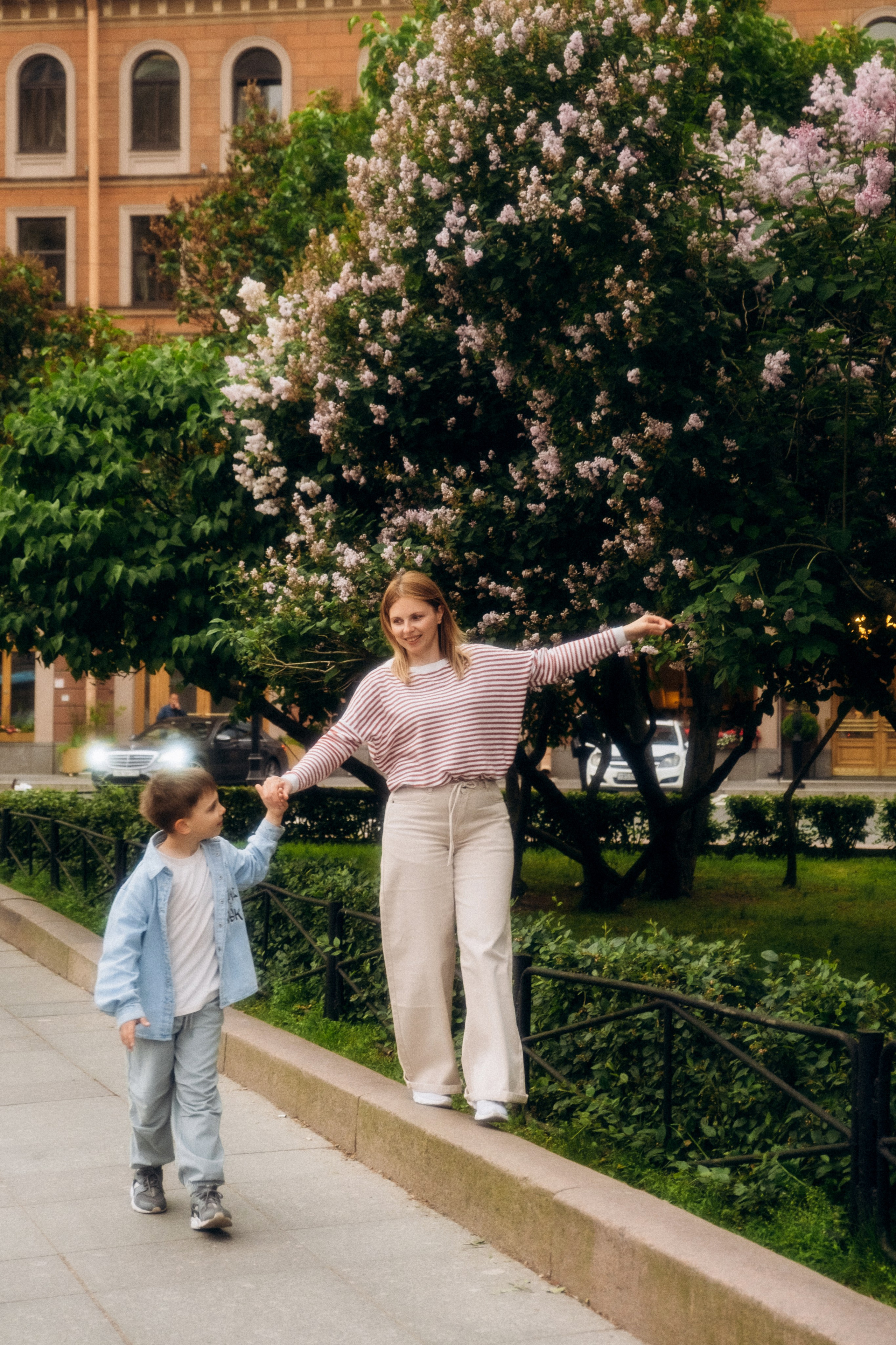 Семейная прогулочная фотосессия в Спб. Фотограф в Санкт-Петербурге Кристина Брянская