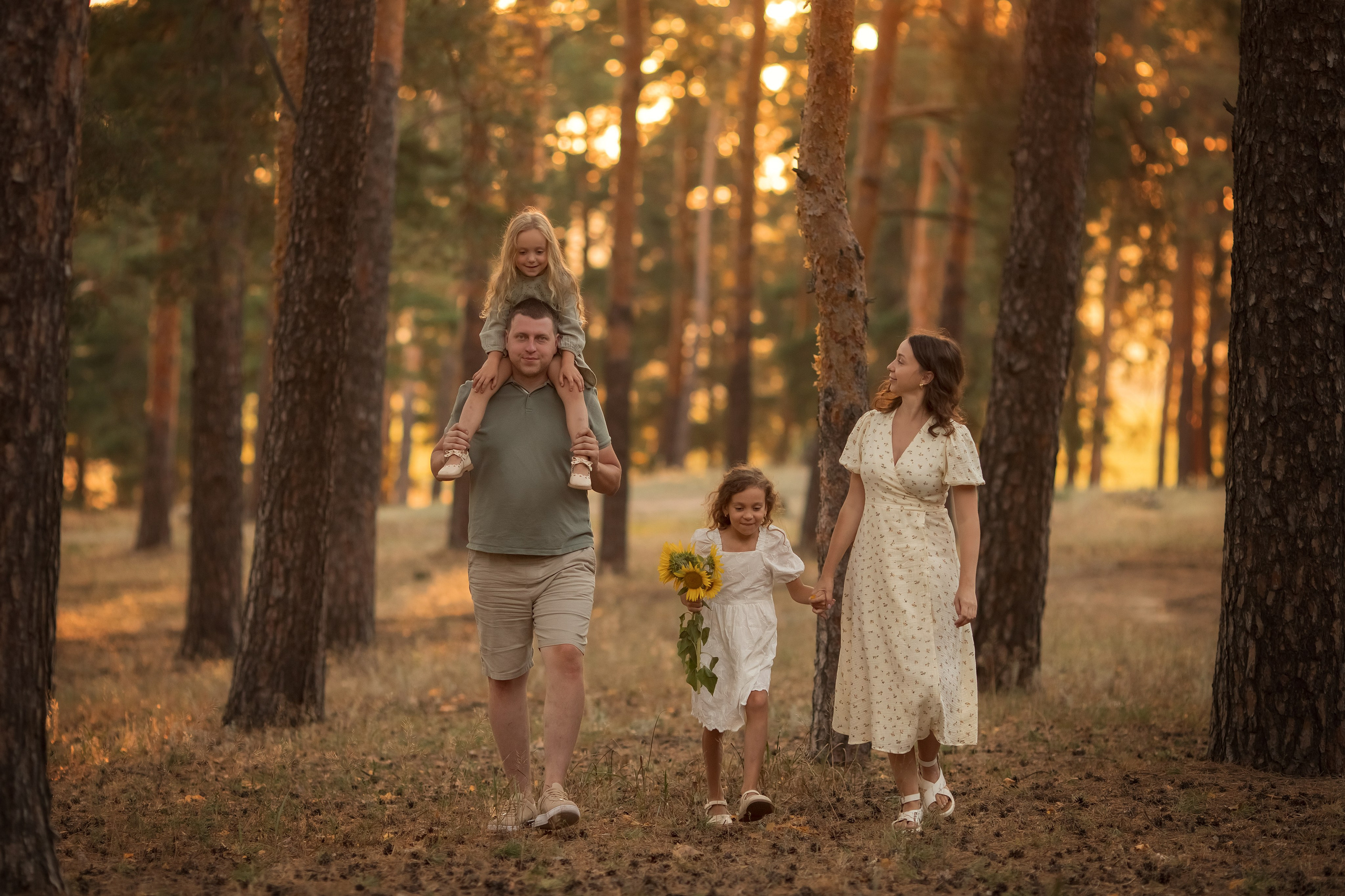 Теплый август. Семейный и детский фотограф в Саратове Полина Коткина