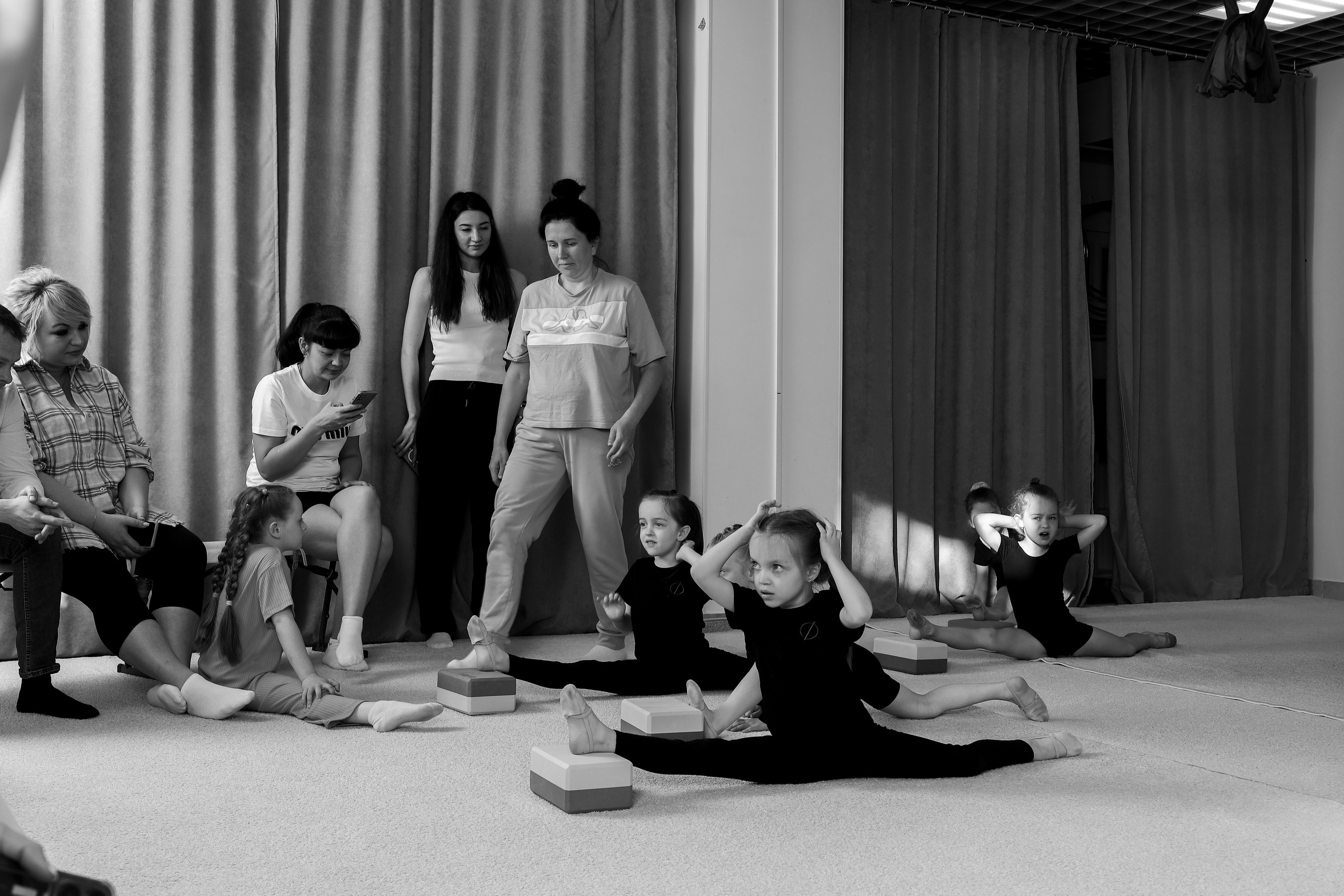 Открытый урок гимнастика. Фотограф Надршина Лилия