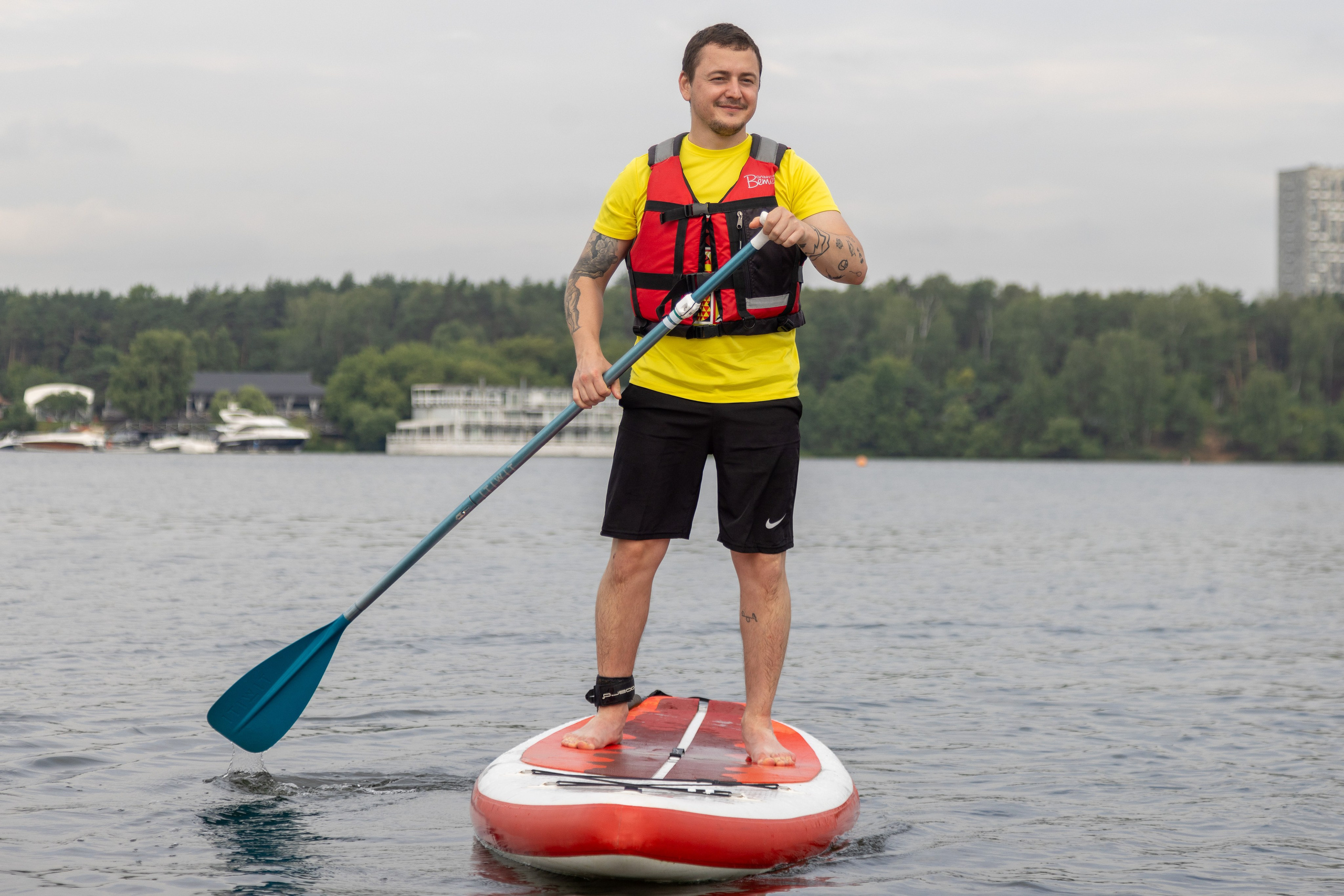 SUP Boarding. Спортивный и корпоративный фотограф в Москве Олег Беспалов