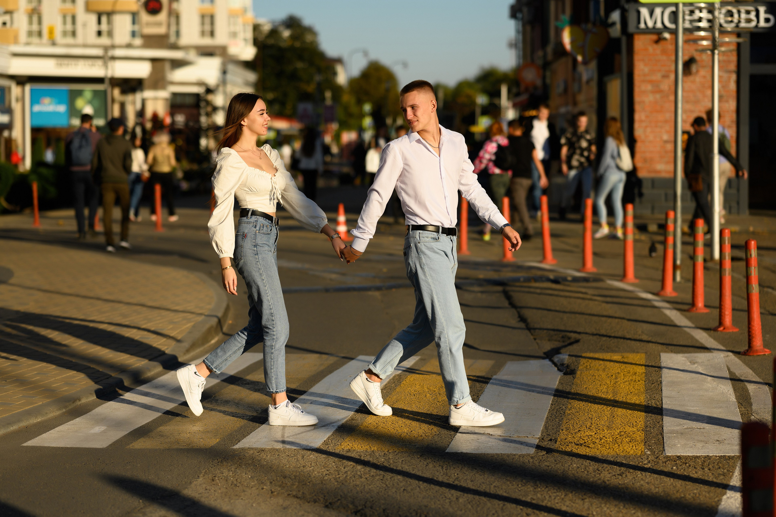 Фотосессия love story в Краснодаре, Фотосессия в ТК "Центр города" Краснодар.