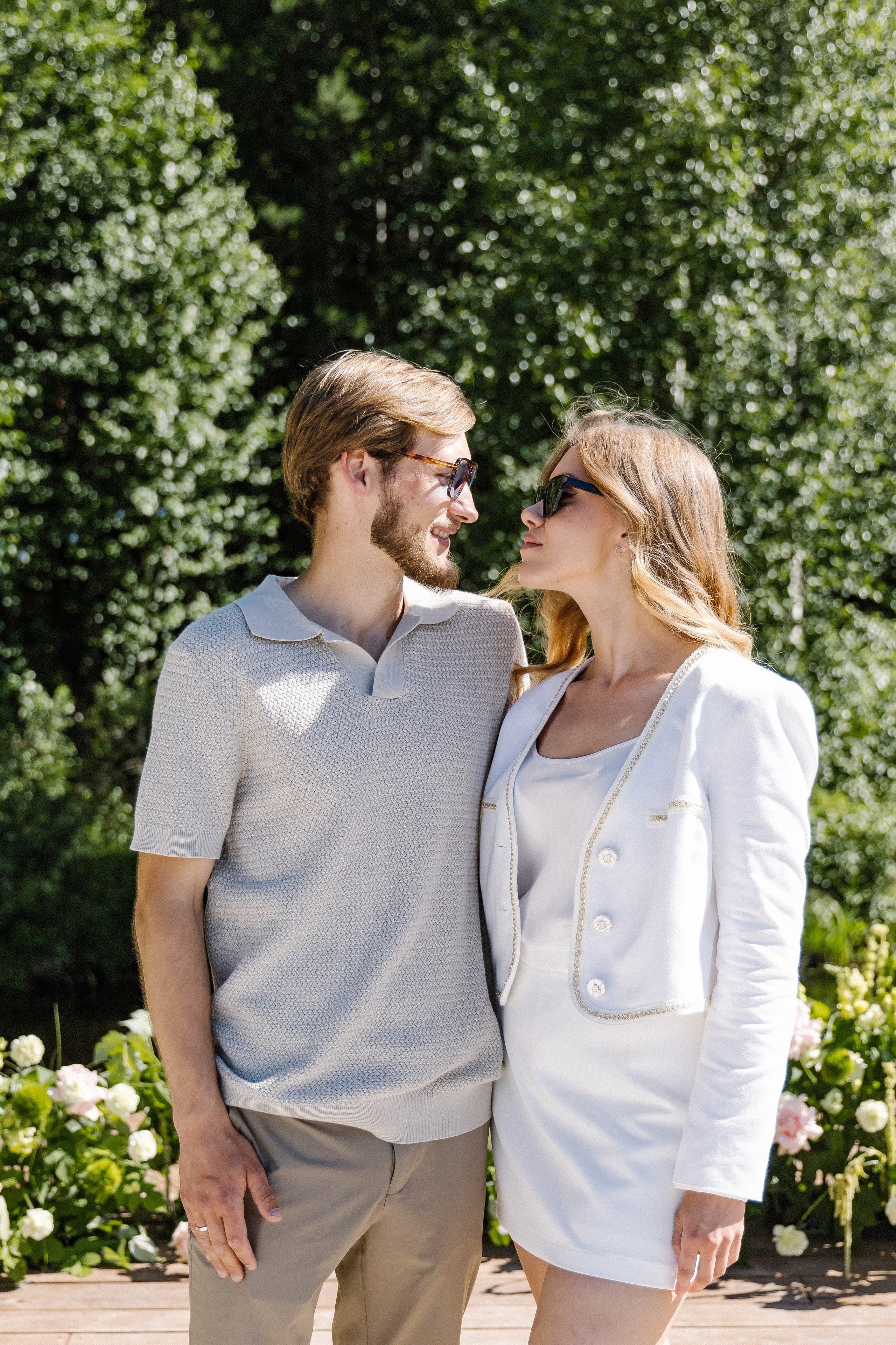 Плюс тридцать градусов на лужайке. Фотограф Андрей Куськало