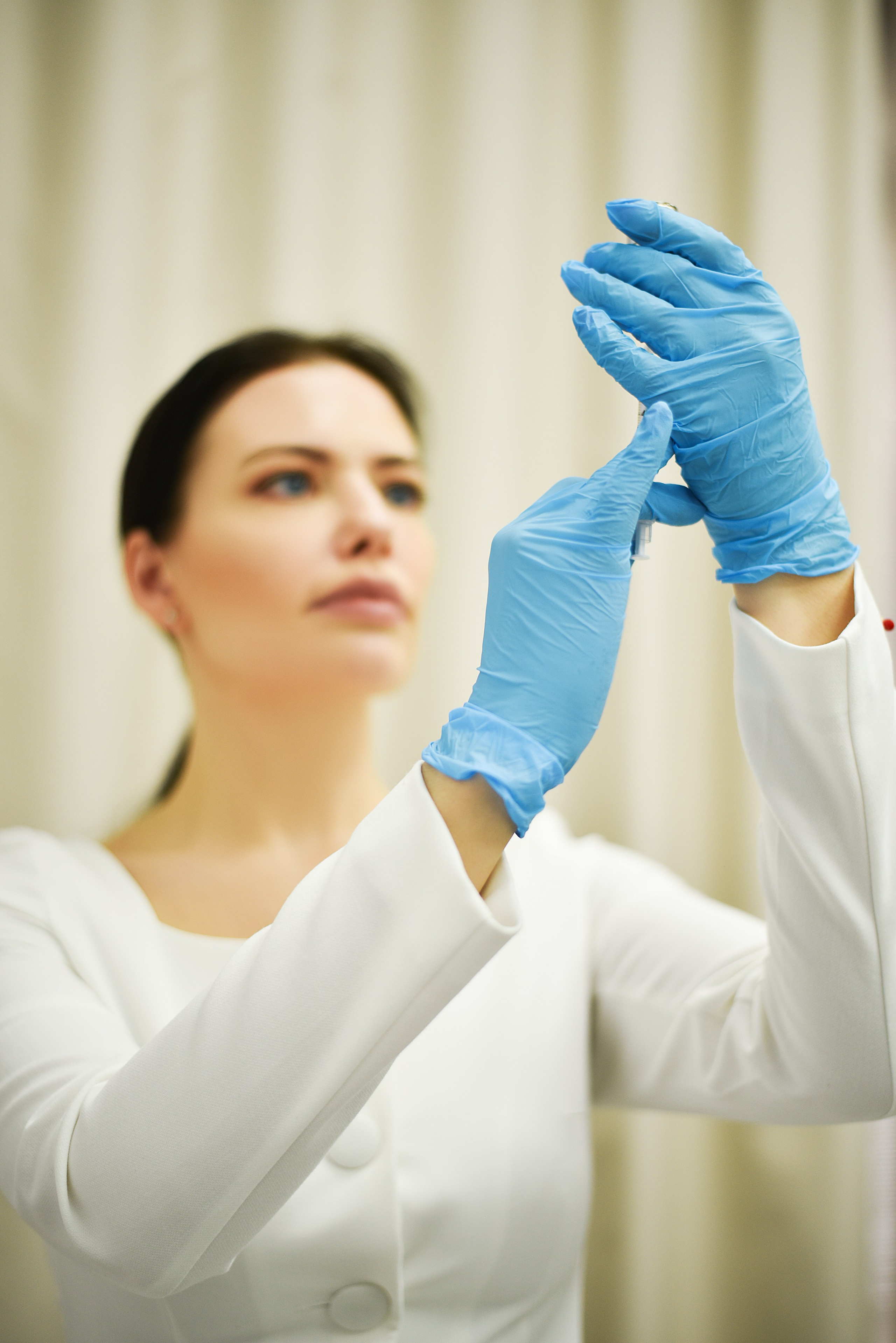 Кейс «Портрет косметолога». Фотограф Таина Комбарова