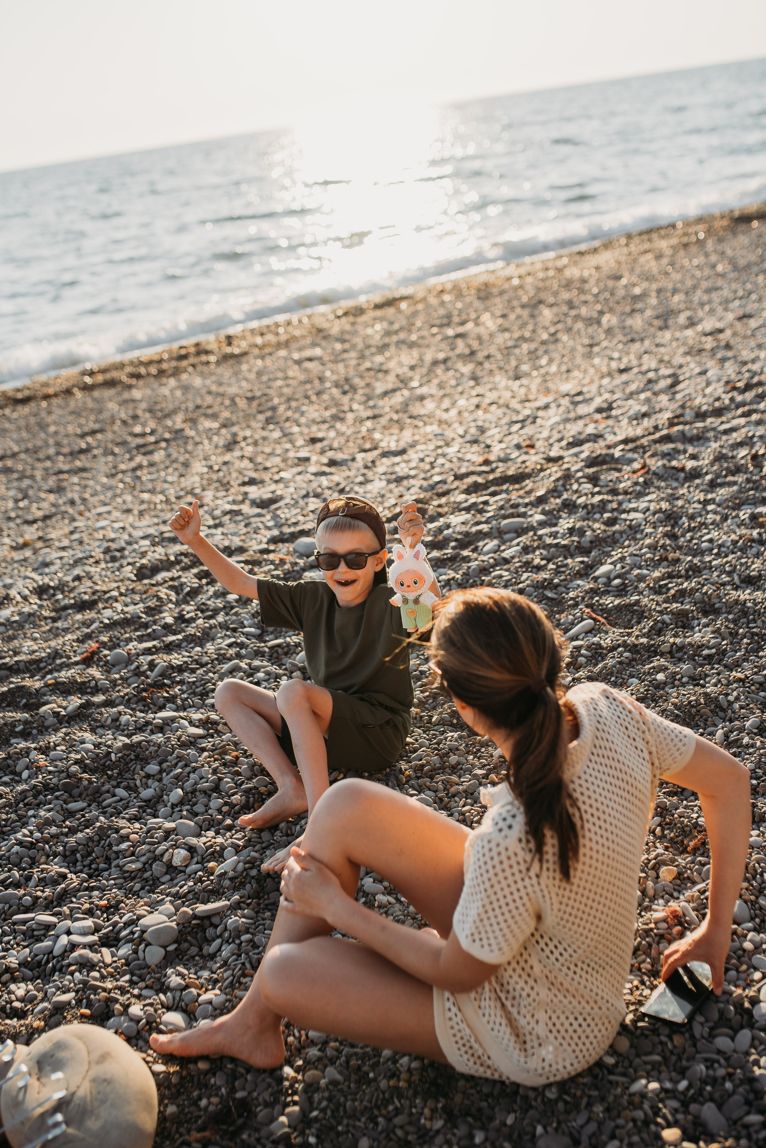 Семейная фотосессия на пляже Сочи Сириус Лазаревская. Фотограф в Сочи — Маргарита Поганова